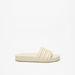 Le Confort Textured Slip-On Slide Sandals-Women%27s Flat Sandals-thumbnail-3