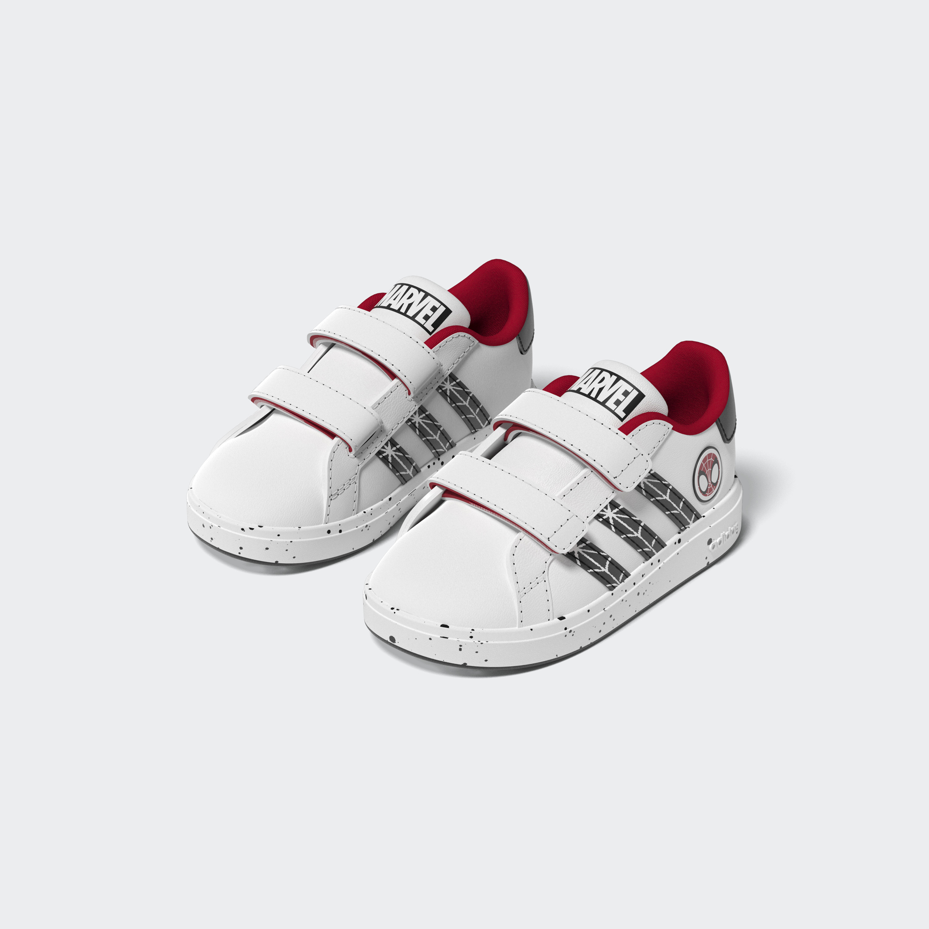 حذاء سنيكرز جراند كورت مارفل سبايدر مان من أديداس | او اي-sports-boys-shoes-image-1