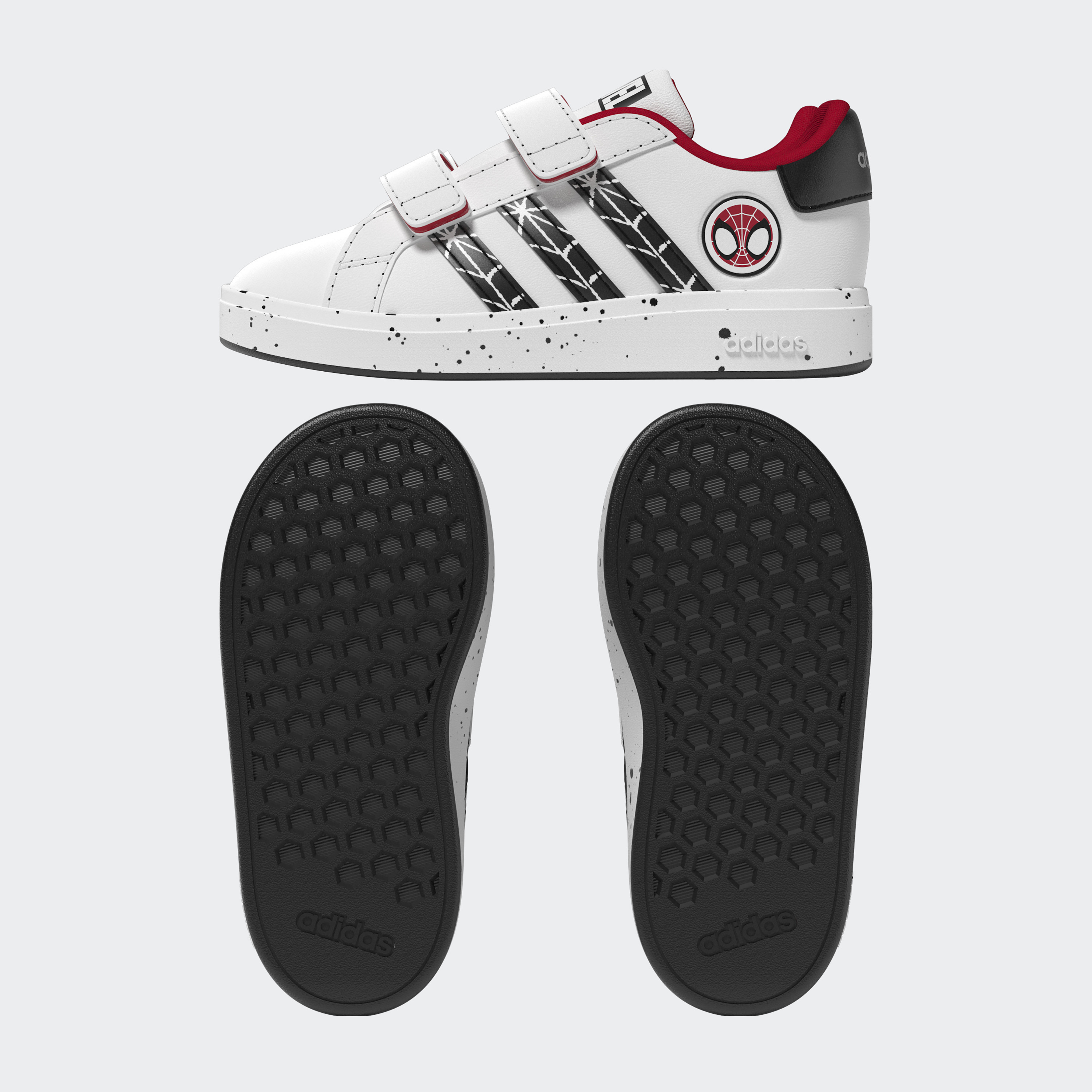 حذاء سنيكرز جراند كورت مارفل سبايدر مان من أديداس | او اي-sports-boys-shoes-image-3