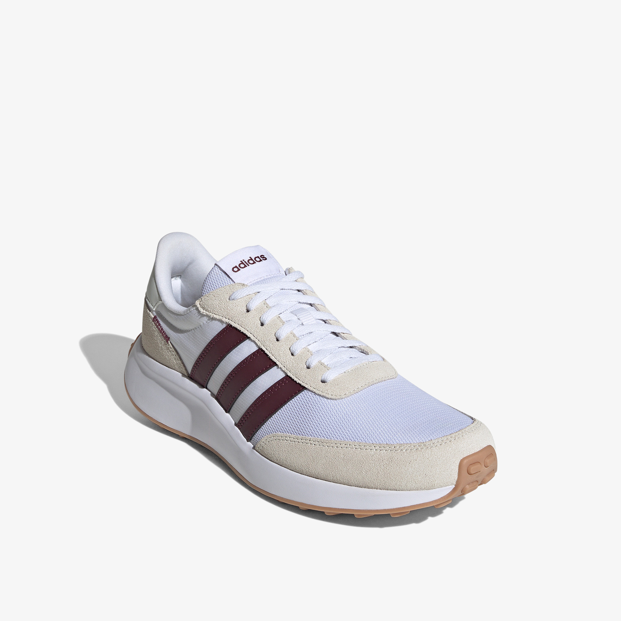 Shop Adidas Men s Textured Running Shoes with Lace Up Closure RUN 70S Online Splash UAE