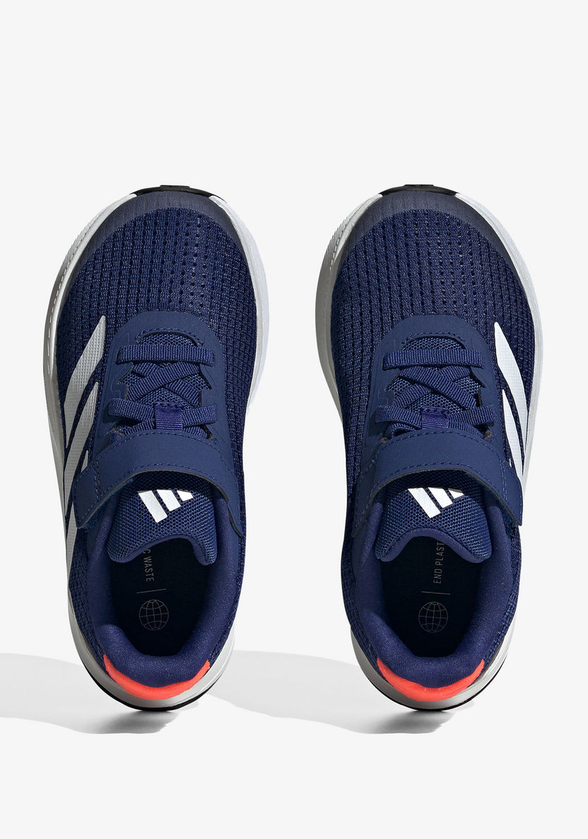 Adidas Boys' Logo Print Running Shoes with Hook and Loop Closure - DURAMO SL EL K-Boy%27s Sports Shoes-image-4