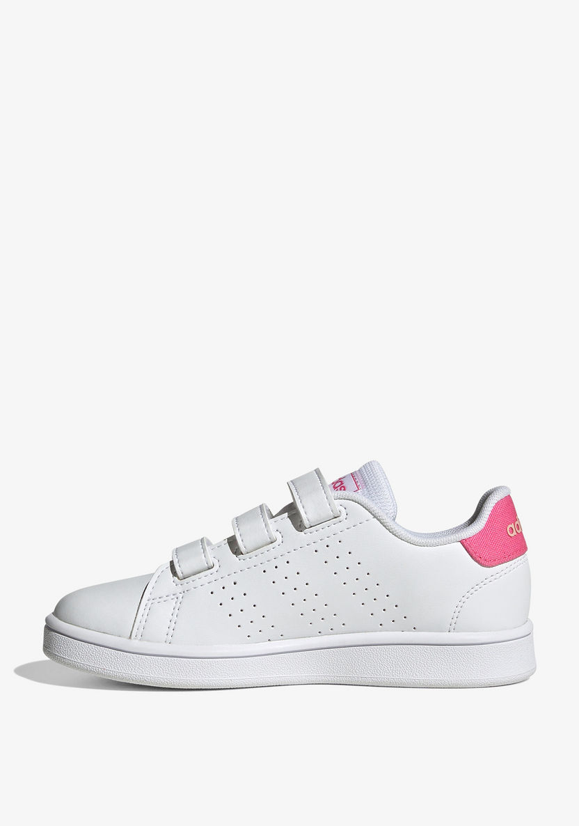 Adidas Girls' Low Ankle Sneakers with Hook and Loop Closure - ADVANTAGE CF C-Girl%27s Sneakers-image-6