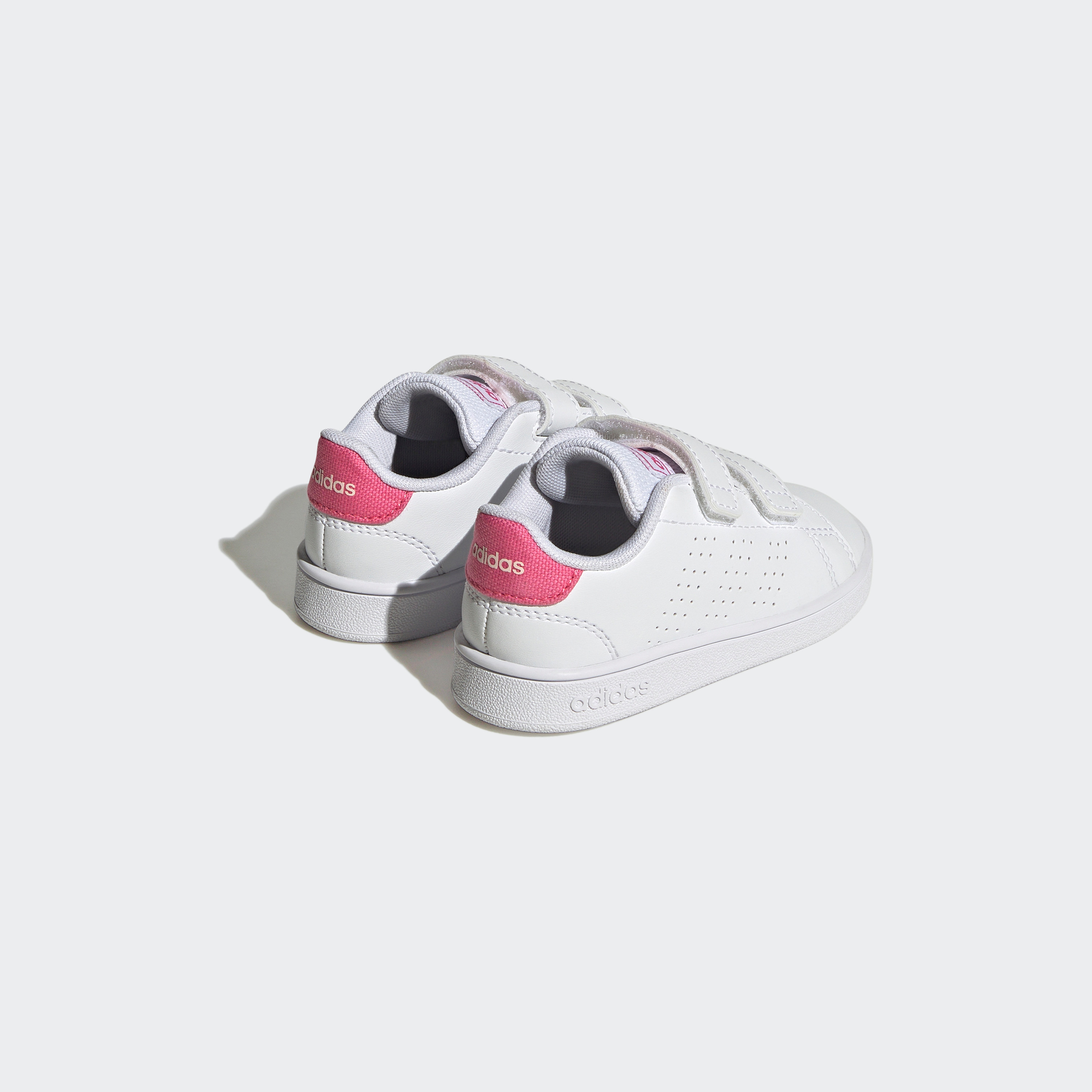 حذاء رياضي للأطفال ادفانتيج لايف ستايل كورت مزود بحزامين وخطاف-baby-girls-shoes-closedshoes-image-6