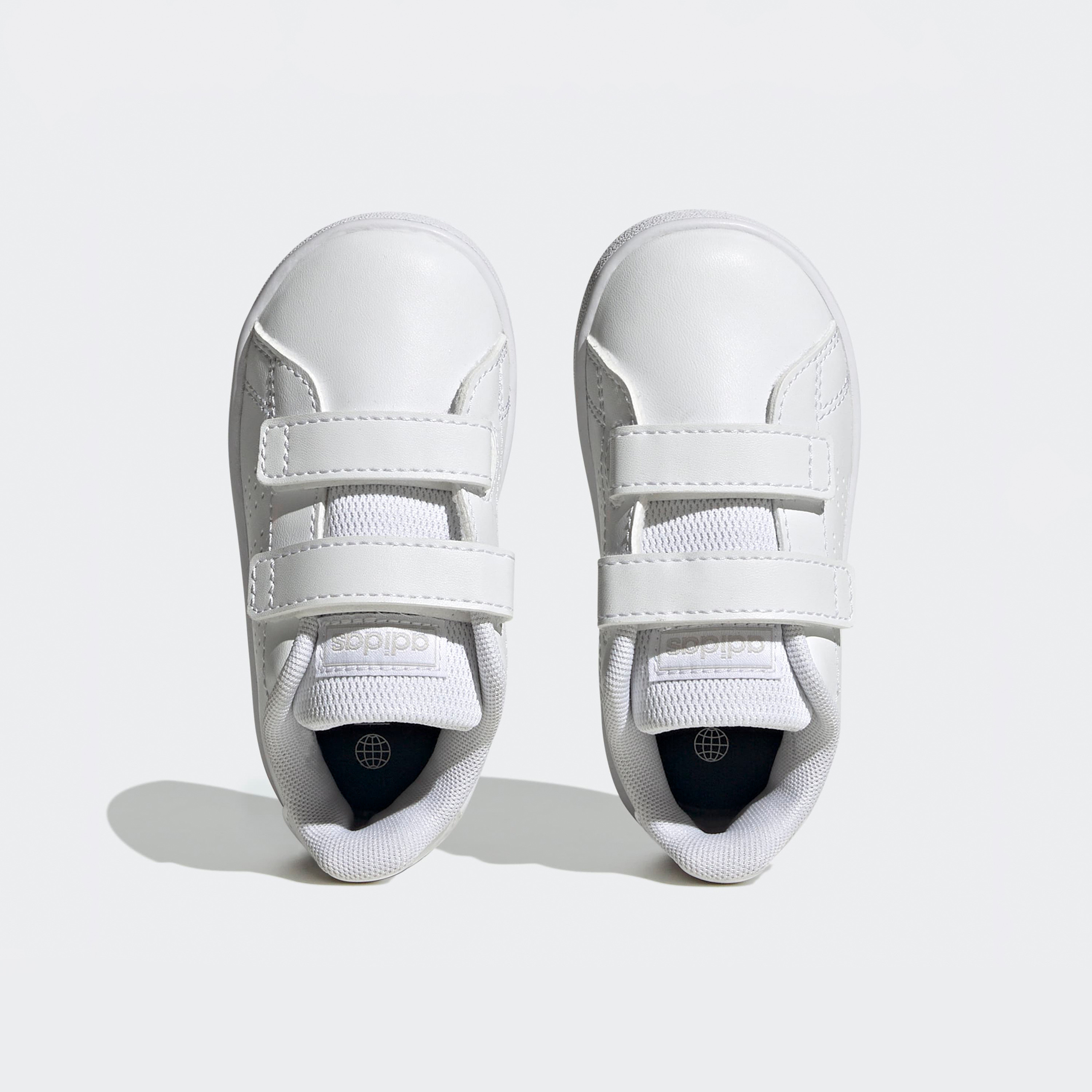 Adidas Kids Baby Advantage Hook & Loop School Shoes-baby-girls-shoes-closedshoes-image-3