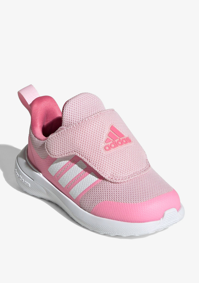 Adidas Girls' Striped Slip-On Running Shoes - FORTARUN 2.0 AC I-Girl%27s Sports Shoes-image-0