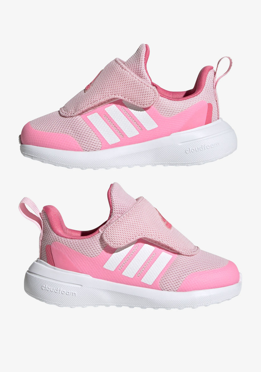 Adidas Girls' Striped Slip-On Running Shoes - FORTARUN 2.0 AC I-Girl%27s Sports Shoes-image-1