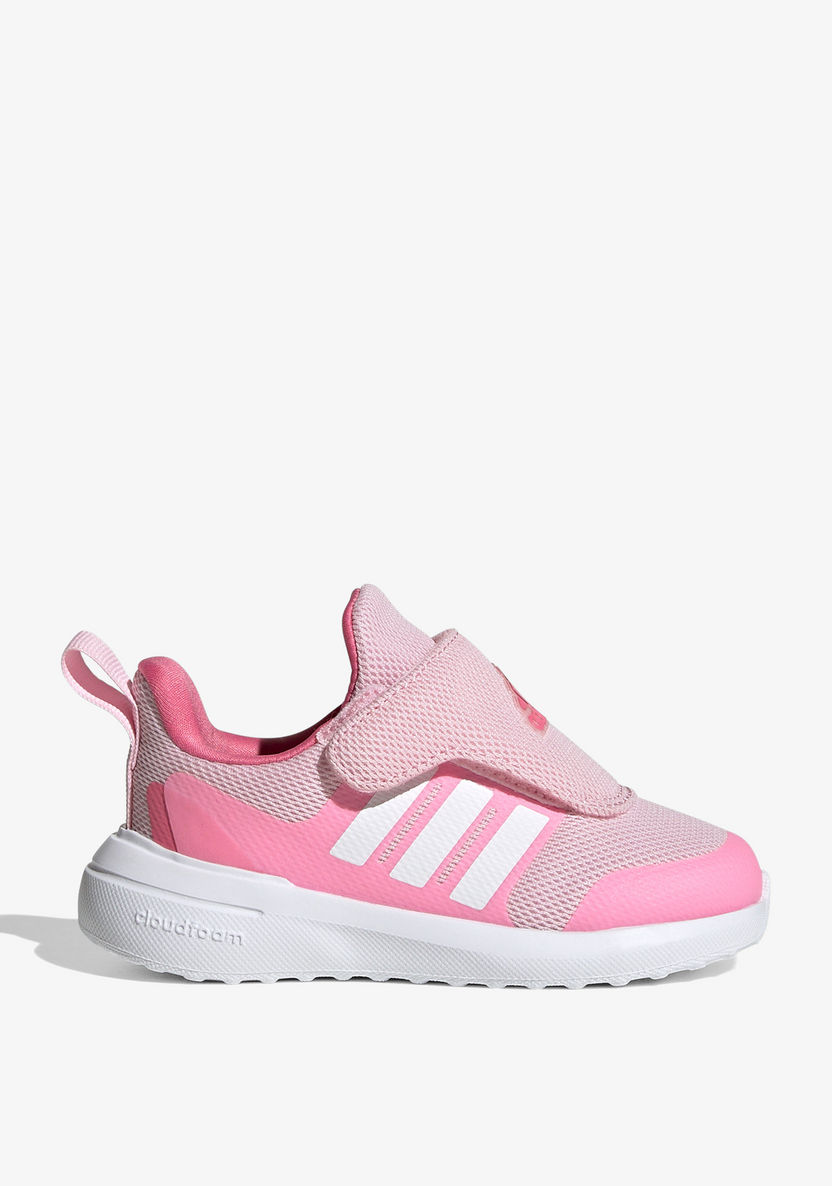 Adidas Girls' Striped Slip-On Running Shoes - FORTARUN 2.0 AC I-Girl%27s Sports Shoes-image-2