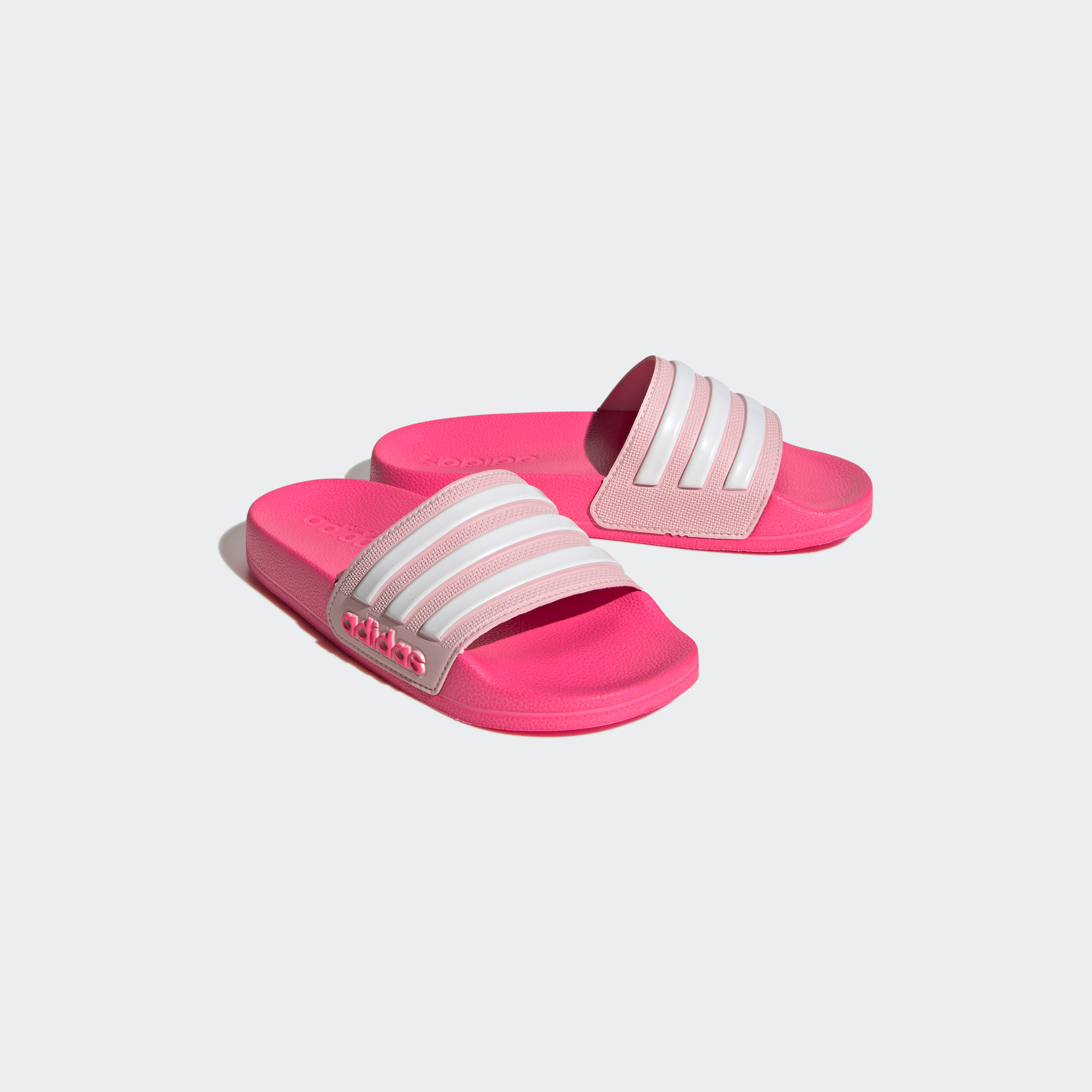 Adidas Kids Adilette Shower Slides | OE-girls-shoes-flipflopsandslides-image-1
