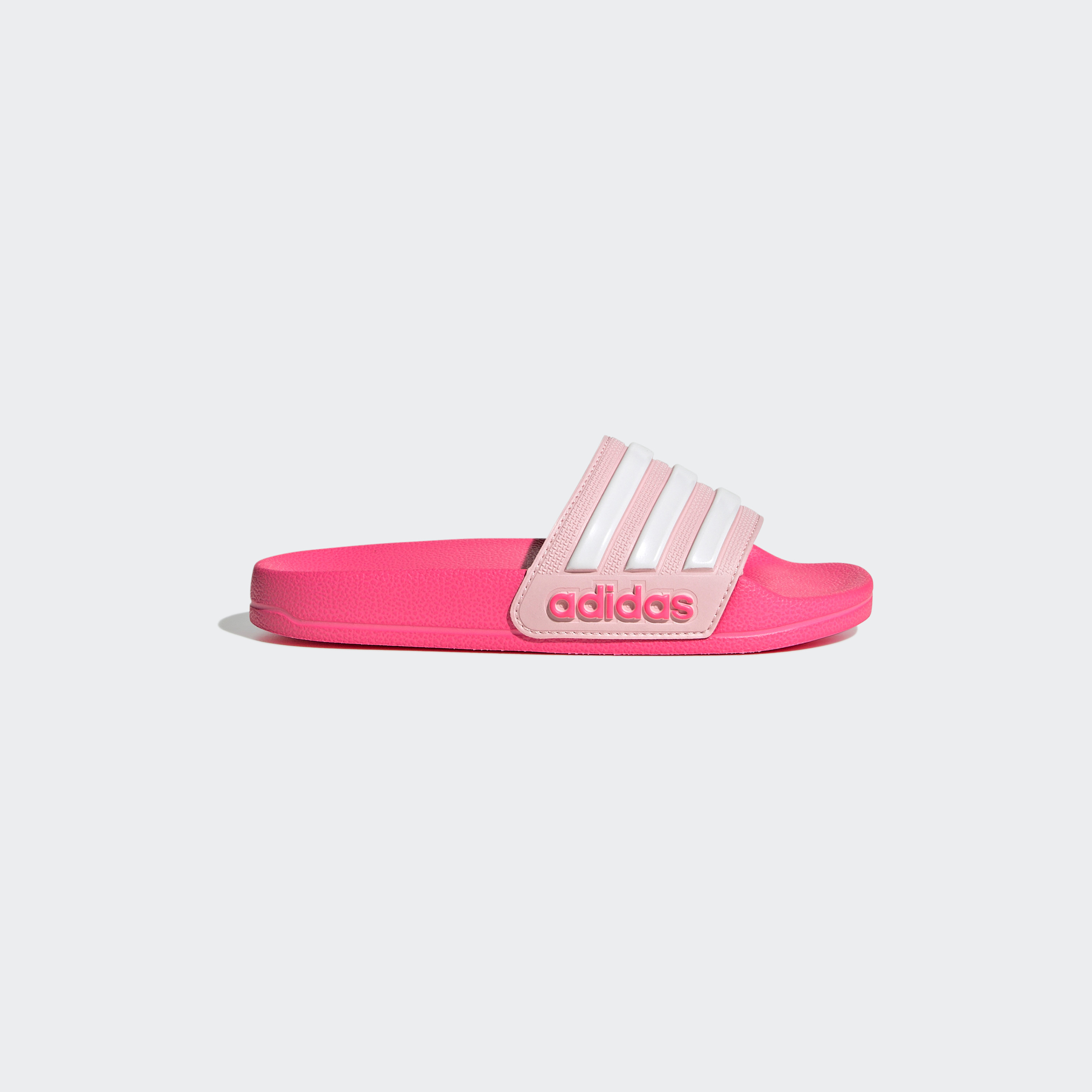 Adidas Kids Adilette Shower Slides | OE-girls-shoes-flipflopsandslides-image-2
