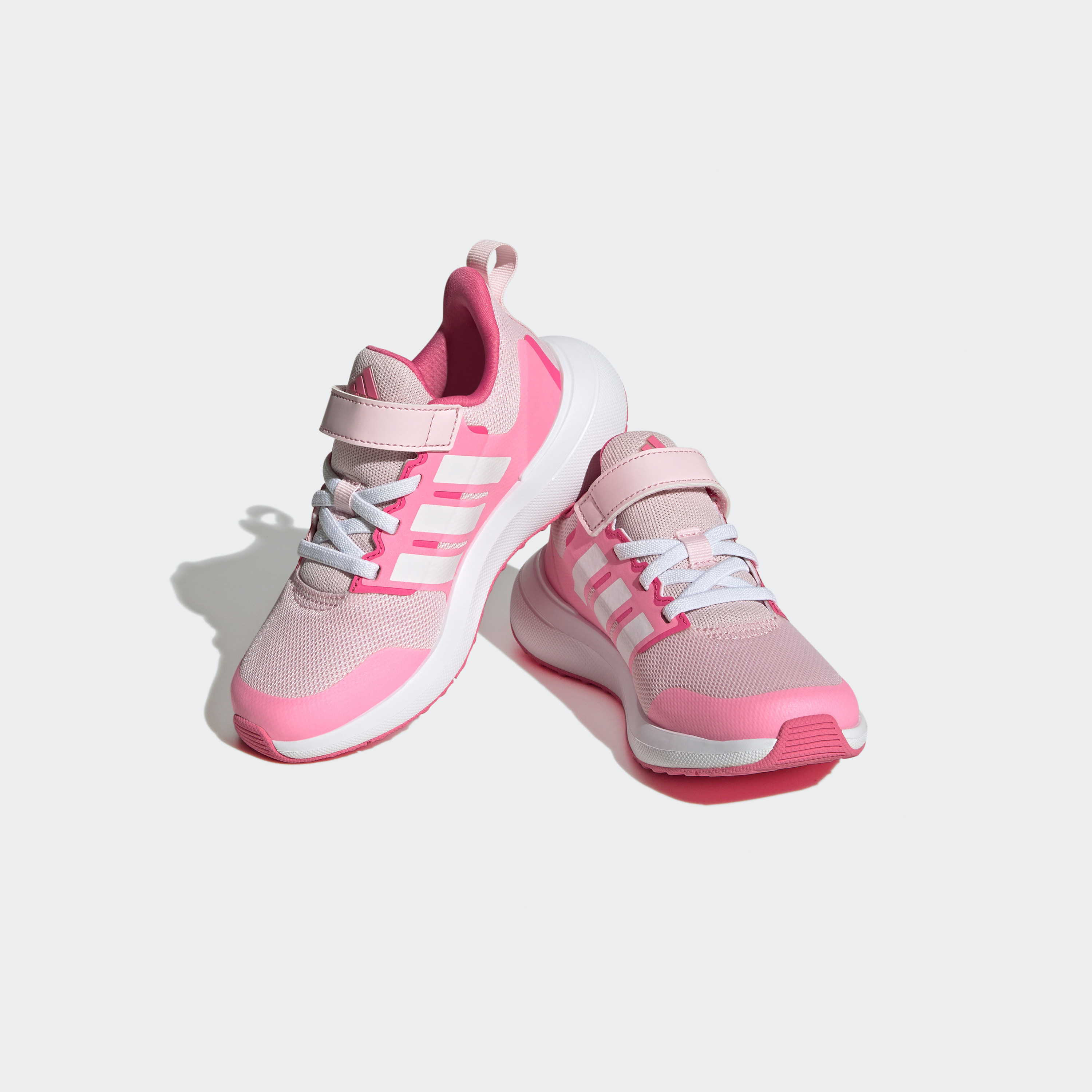 adidas Kids FortaRun 2.0 Cloudfoam Elastic Lace Top Strap Running Shoes HP5452|OE-girls-shoes-sneakers-image-1