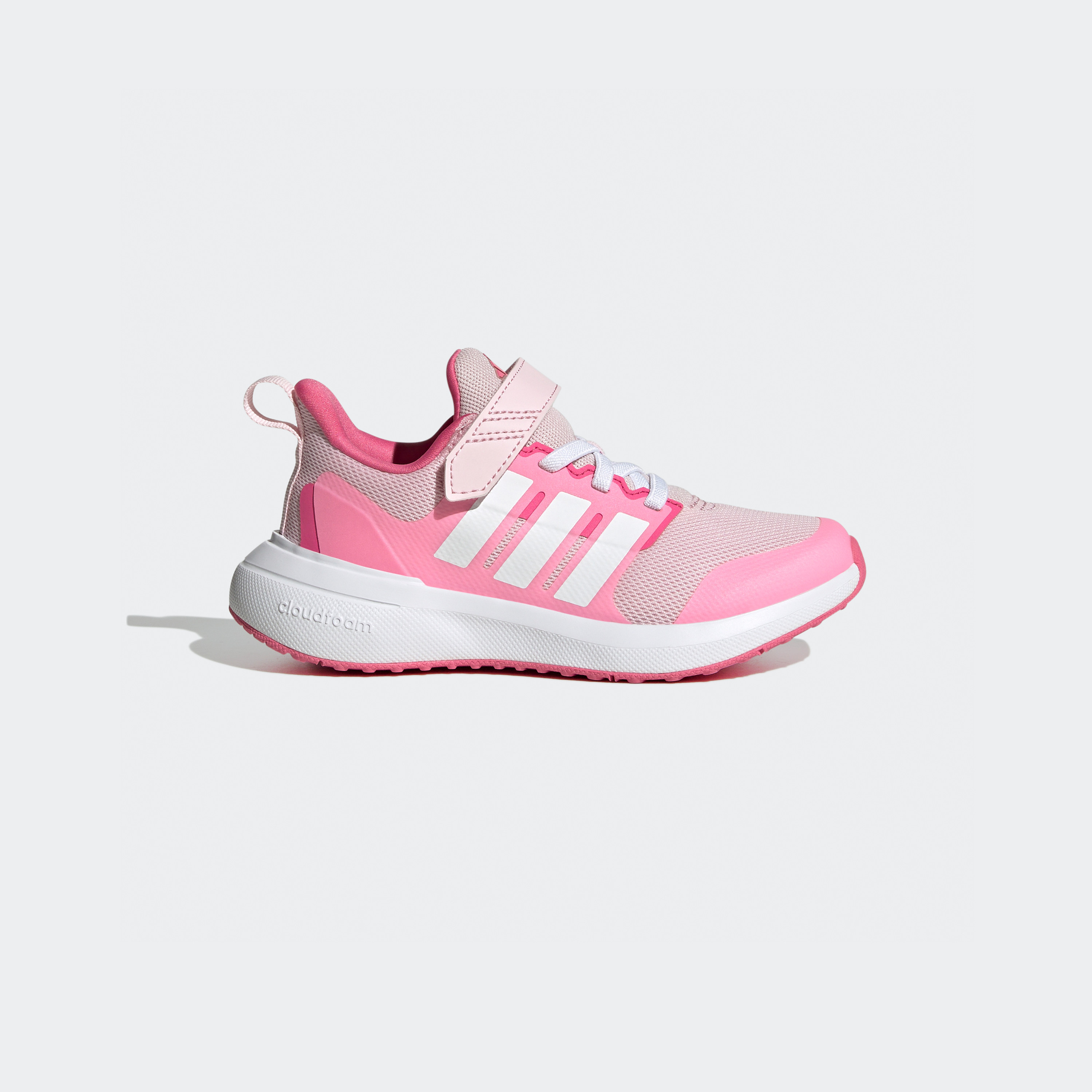 adidas Kids FortaRun 2.0 Cloudfoam Elastic Lace Top Strap Running Shoes HP5452|OE-girls-shoes-sneakers-image-2