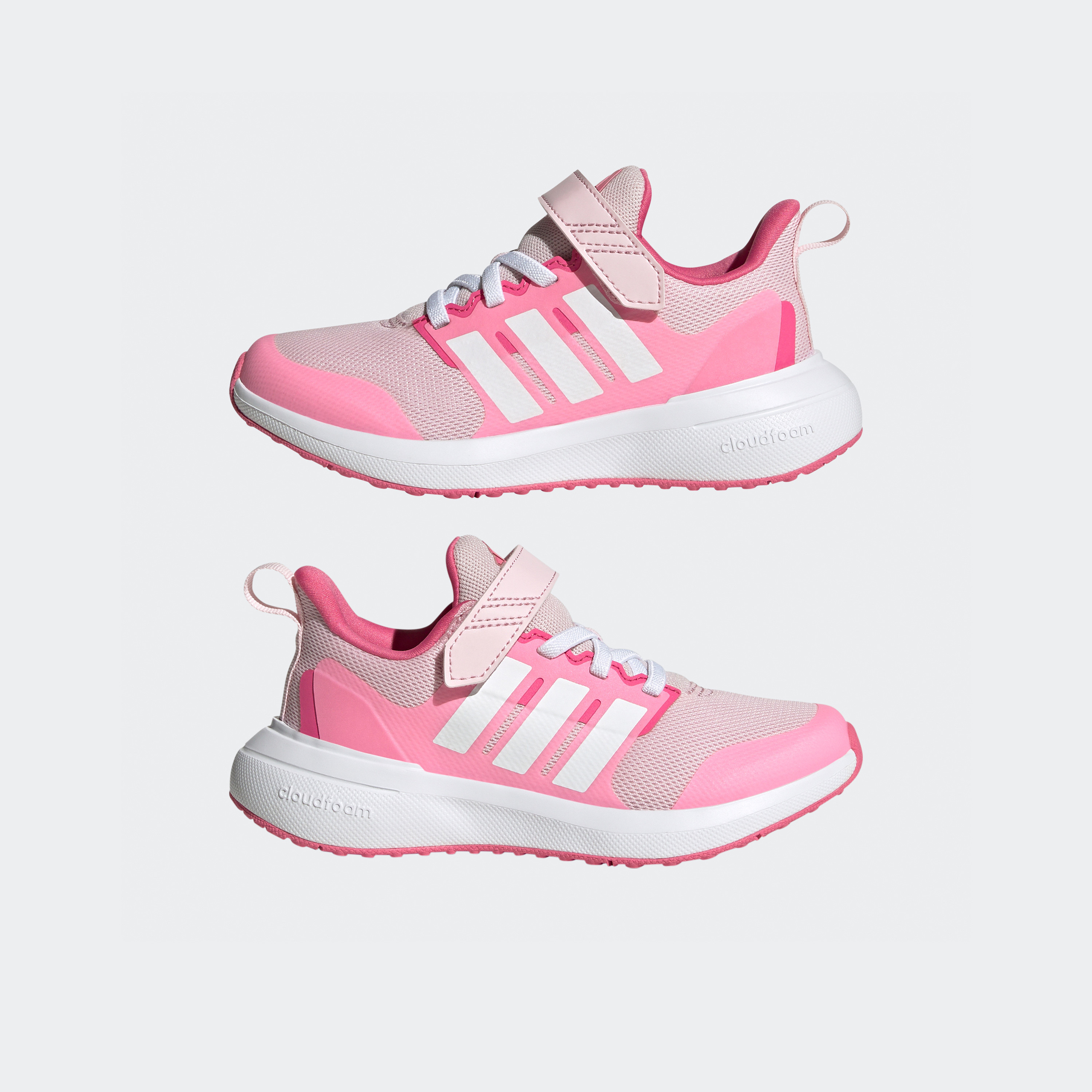 adidas Kids FortaRun 2.0 Cloudfoam Elastic Lace Top Strap Running Shoes HP5452|OE-girls-shoes-sneakers-image-9
