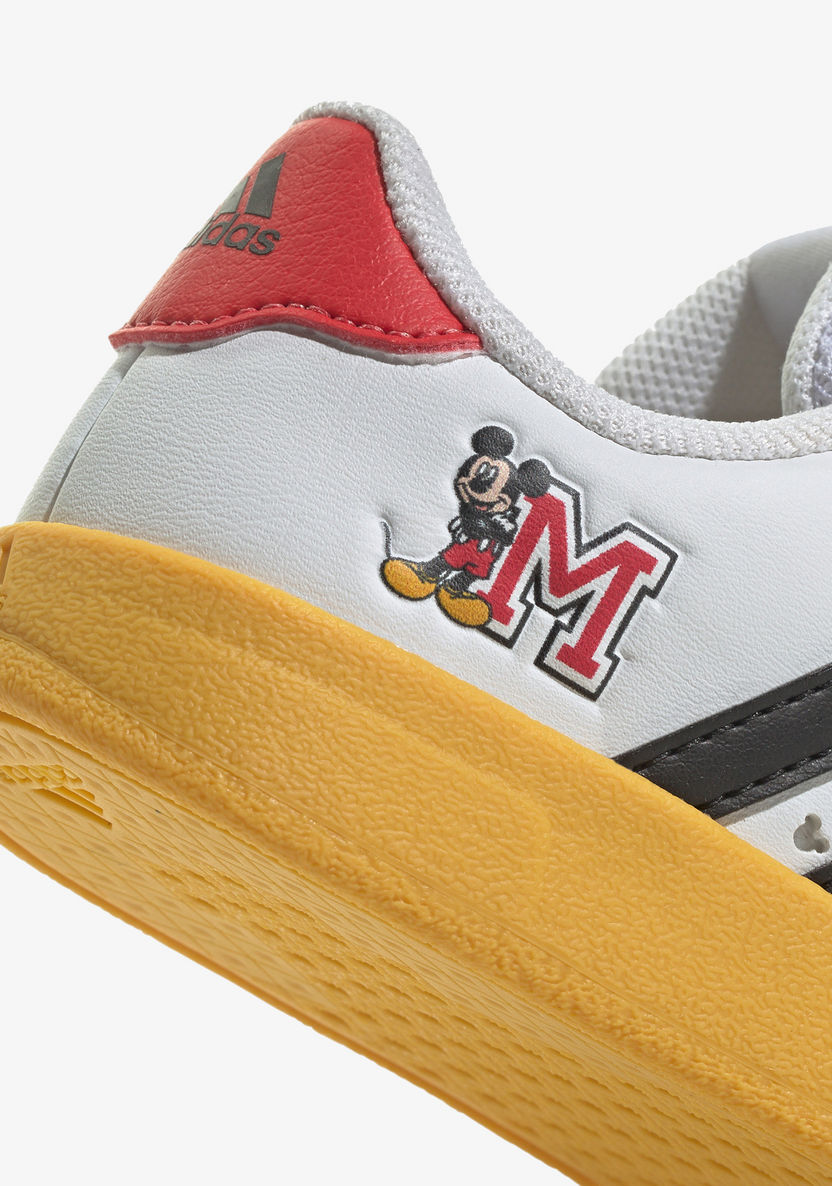 Adidas Boys' Mickey Mouse Print Sneakers with Hook and Loop Closure - BREAKNET MICKEY CF I-Boy%27s Sneakers-image-9