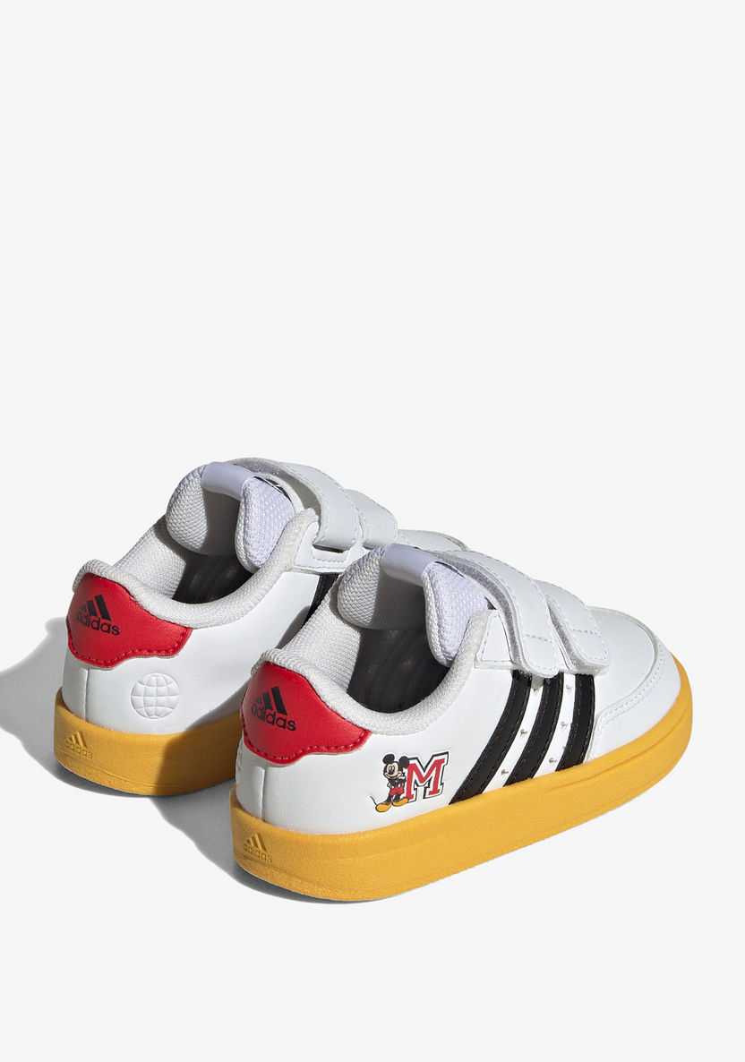 Adidas Boys' Mickey Mouse Print Sneakers with Hook and Loop Closure - BREAKNET MICKEY CF I-Boy%27s Sneakers-image-8