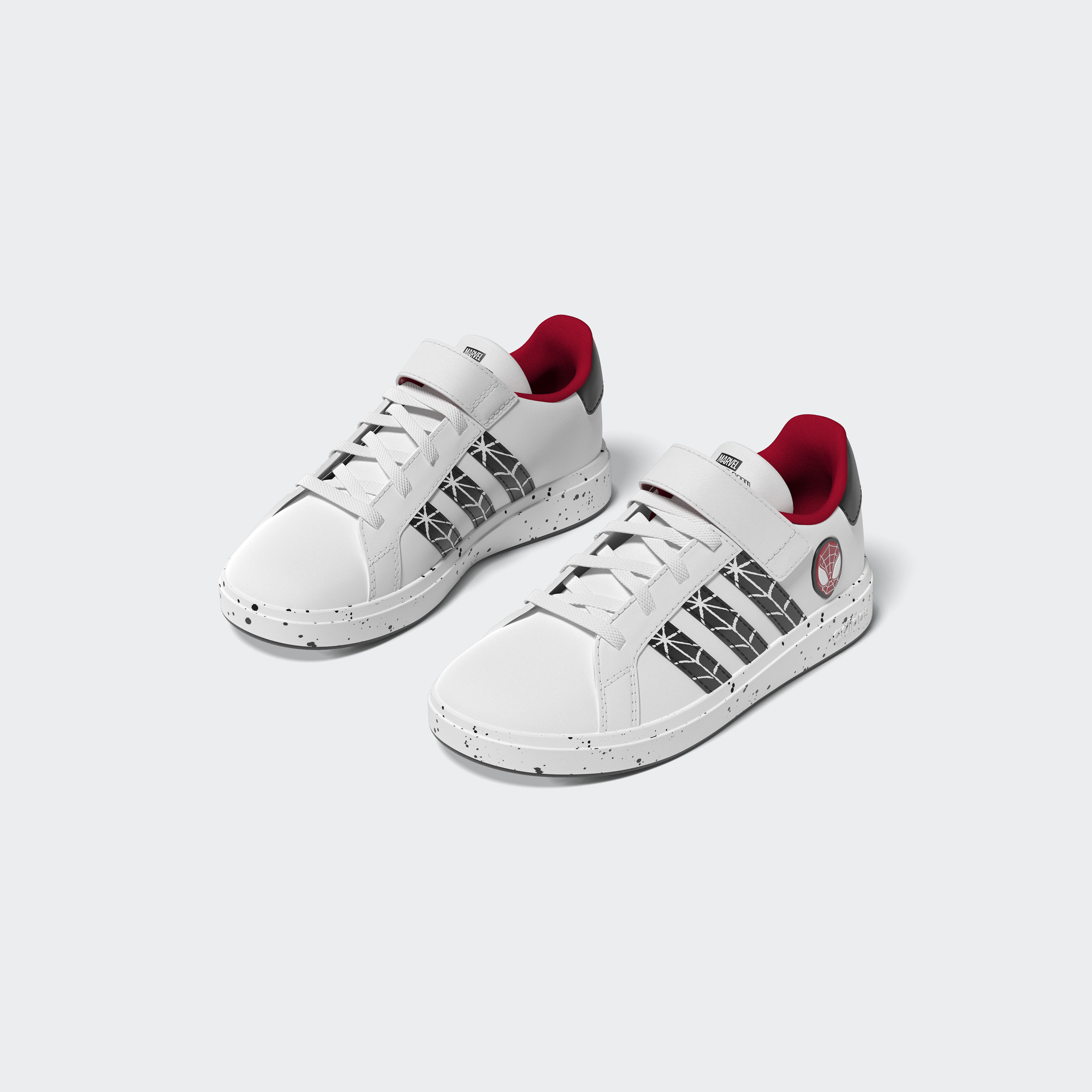 حذاء سنيكرز جراند كورت مارفل سبايدر مان من أديداس | او اي-sports-boys-shoes-image-1
