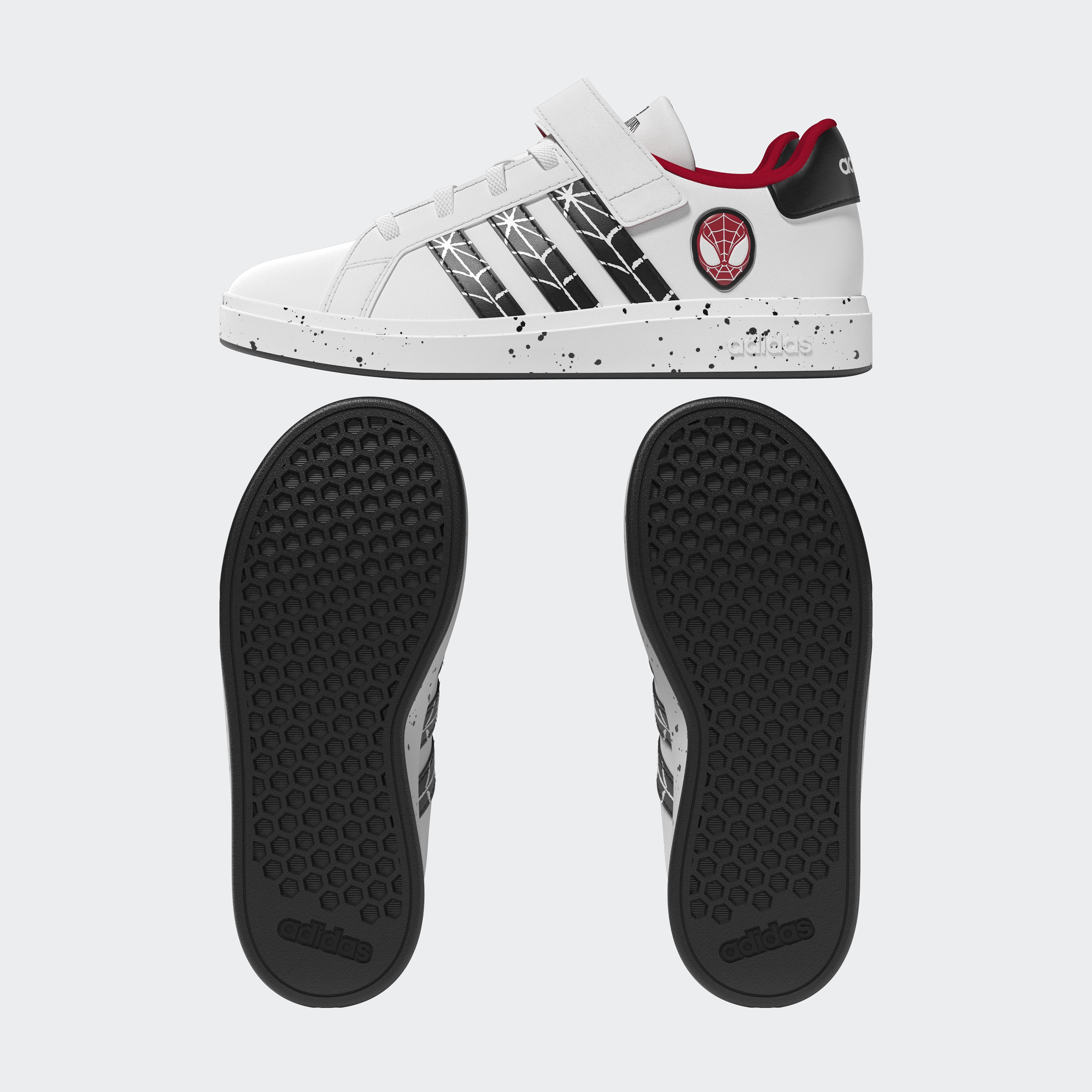 حذاء سنيكرز جراند كورت مارفل سبايدر مان من أديداس | او اي-sports-boys-shoes-image-3