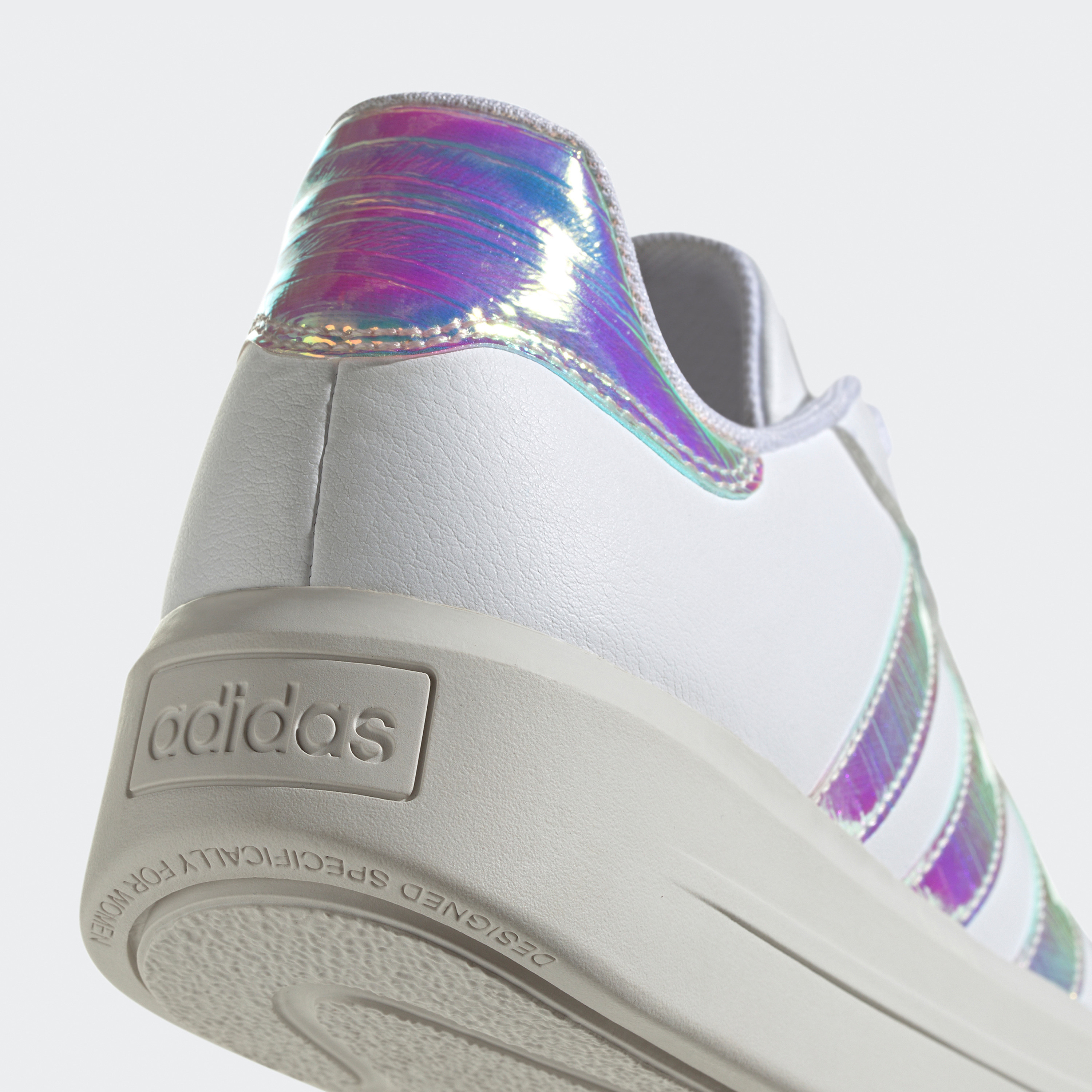 adidas Women's Court Platform Sneakers IG8606|OE-sports-women-shoes-image-7