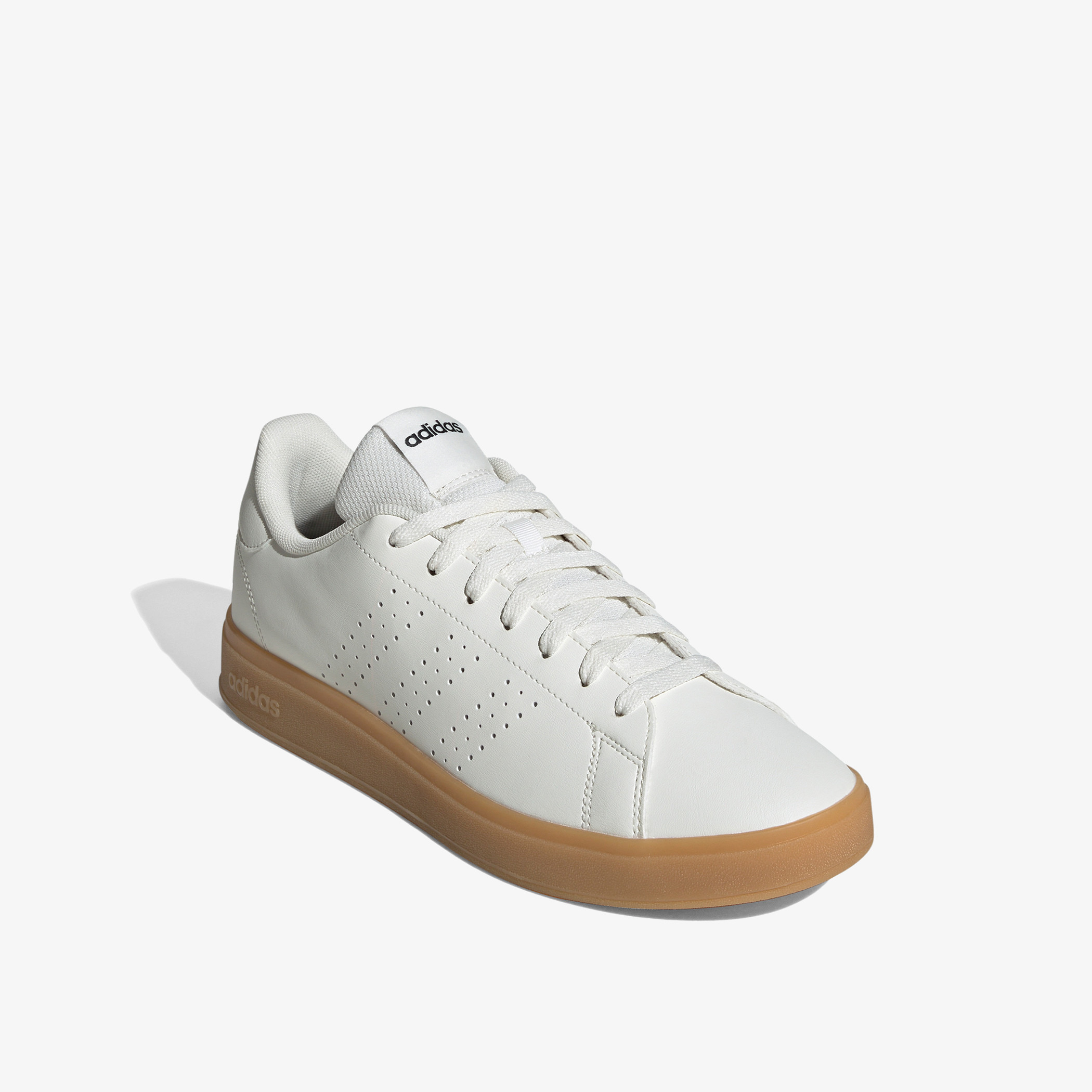 Buy Men s Adidas Men s Solid Tennis Shoes with Lace Up Closure Advantage Base 2.0 Online Centrepoint Bahrain