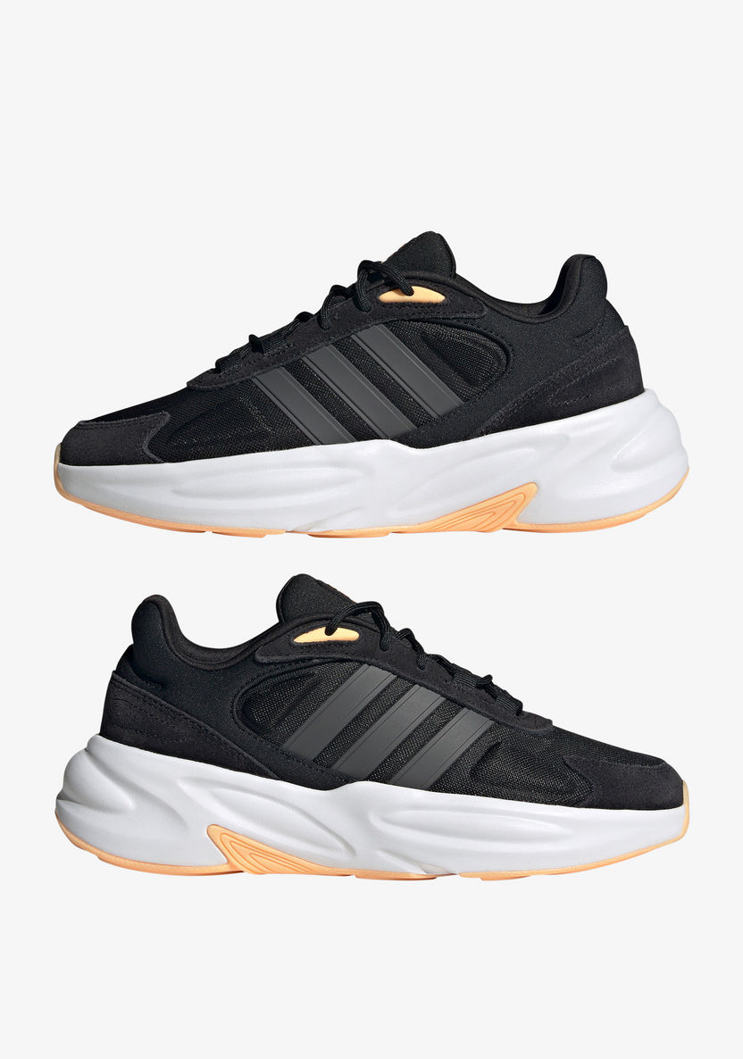 Adidas Men's Textured Walking Shoes with Lace-Up Closure-Women%27s Sports Shoes-image-0