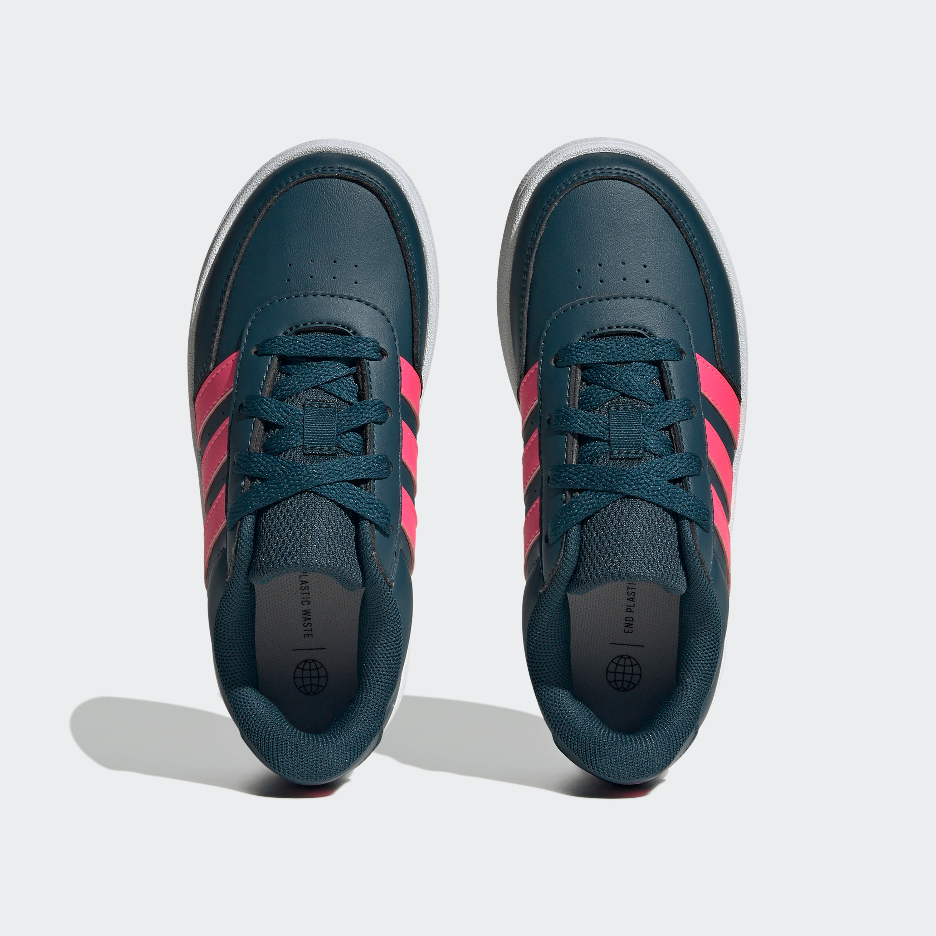 حذاء سنيكرز بريك نت لايف ستايل كورت من أديداس للأطفال من اديداس| او اي-girls-shoes-sneakers-image-4