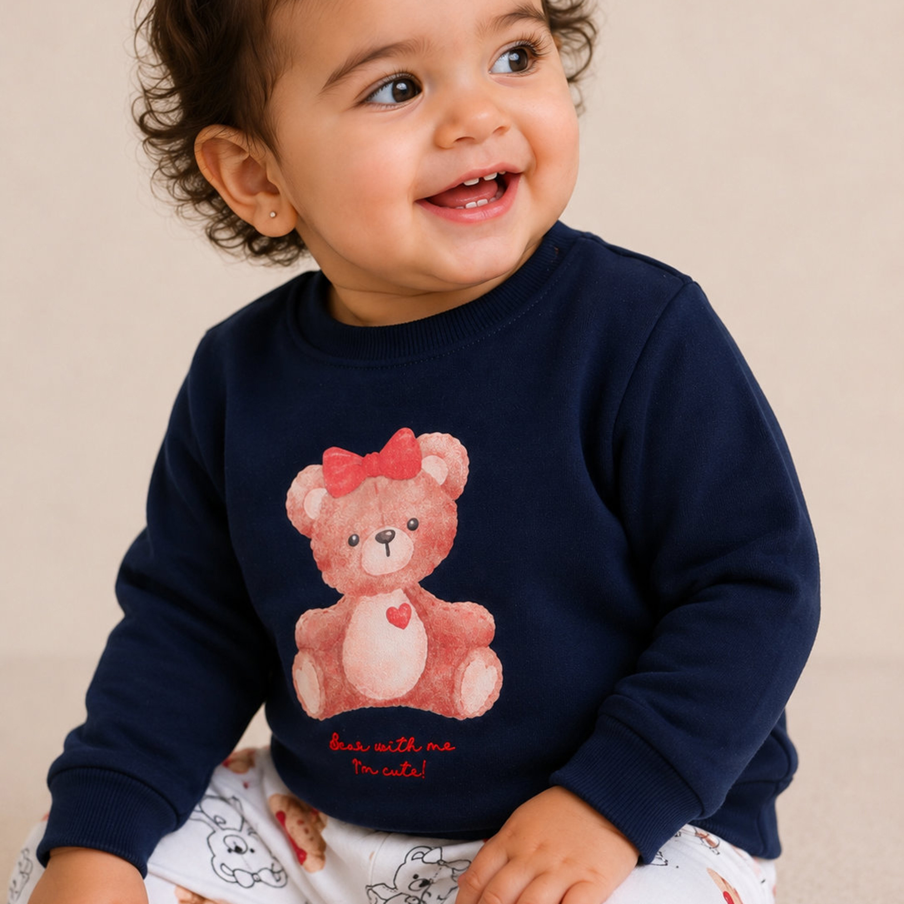 طقم قطعتين سويت شيرت بأكمام طويلة وبنطال رياضي (جوغر) مطبوع من فيكتور أند جين-baby-girls-clothing-setsandcoords-image-6