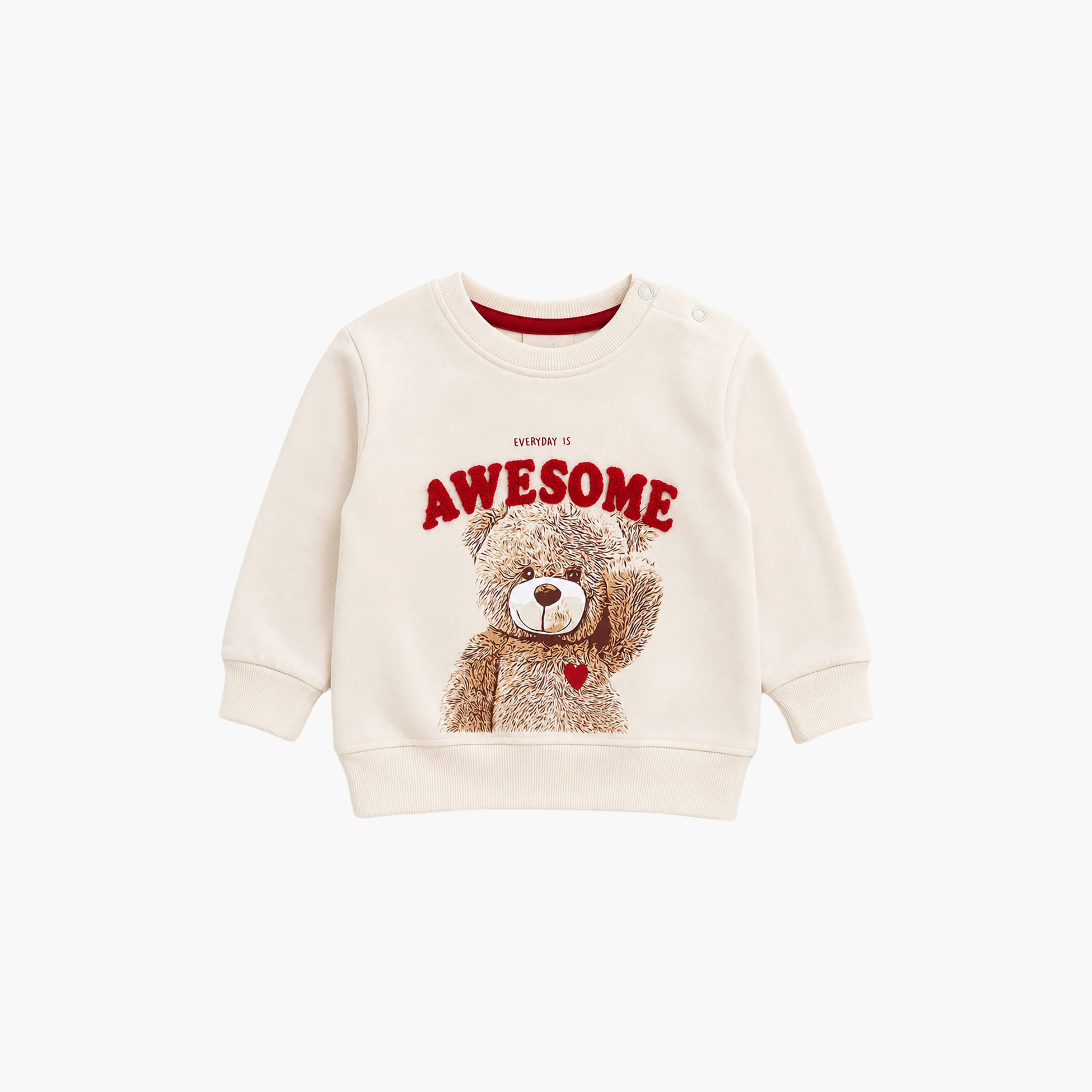 طقم قطعتين سويت شيرت بأكمام طويلة وبنطال رياضي (جوغر) من فيكتور أند جين-baby-girls-clothing-setsandcoords-image-4