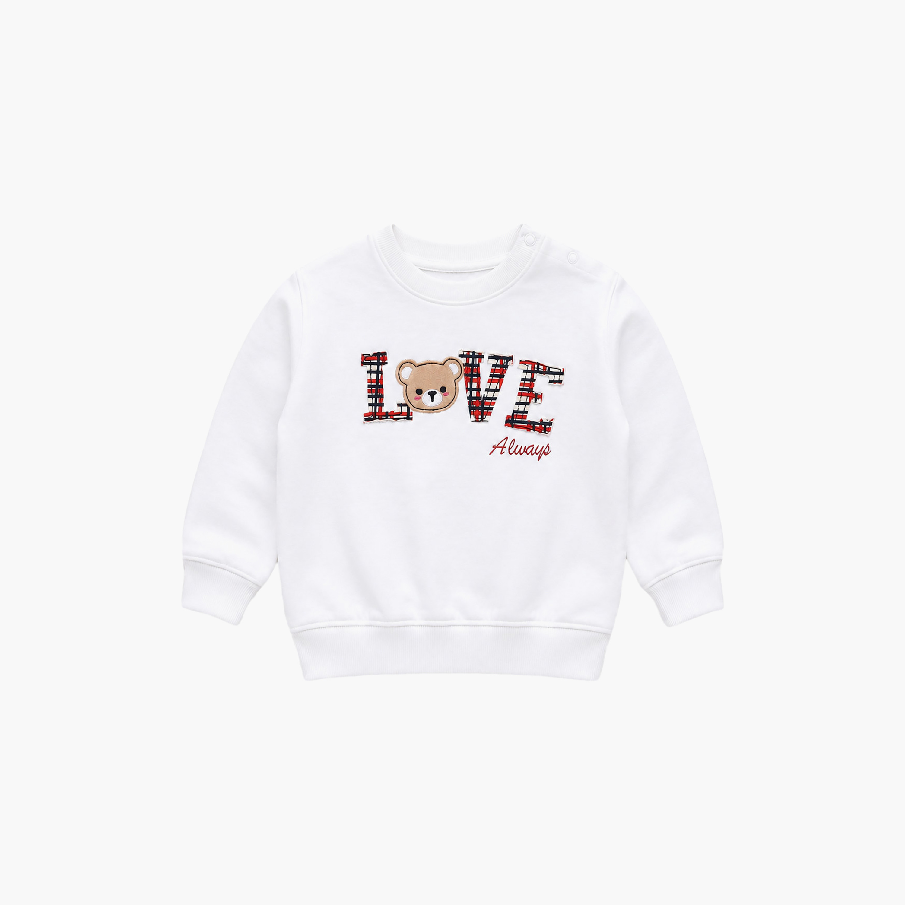 طقم قطعتين سويت شيرت بأكمام طويلة وبنطال رياضي (جوغر) من فيكتور أند جين-baby-girls-clothing-setsandcoords-image-4