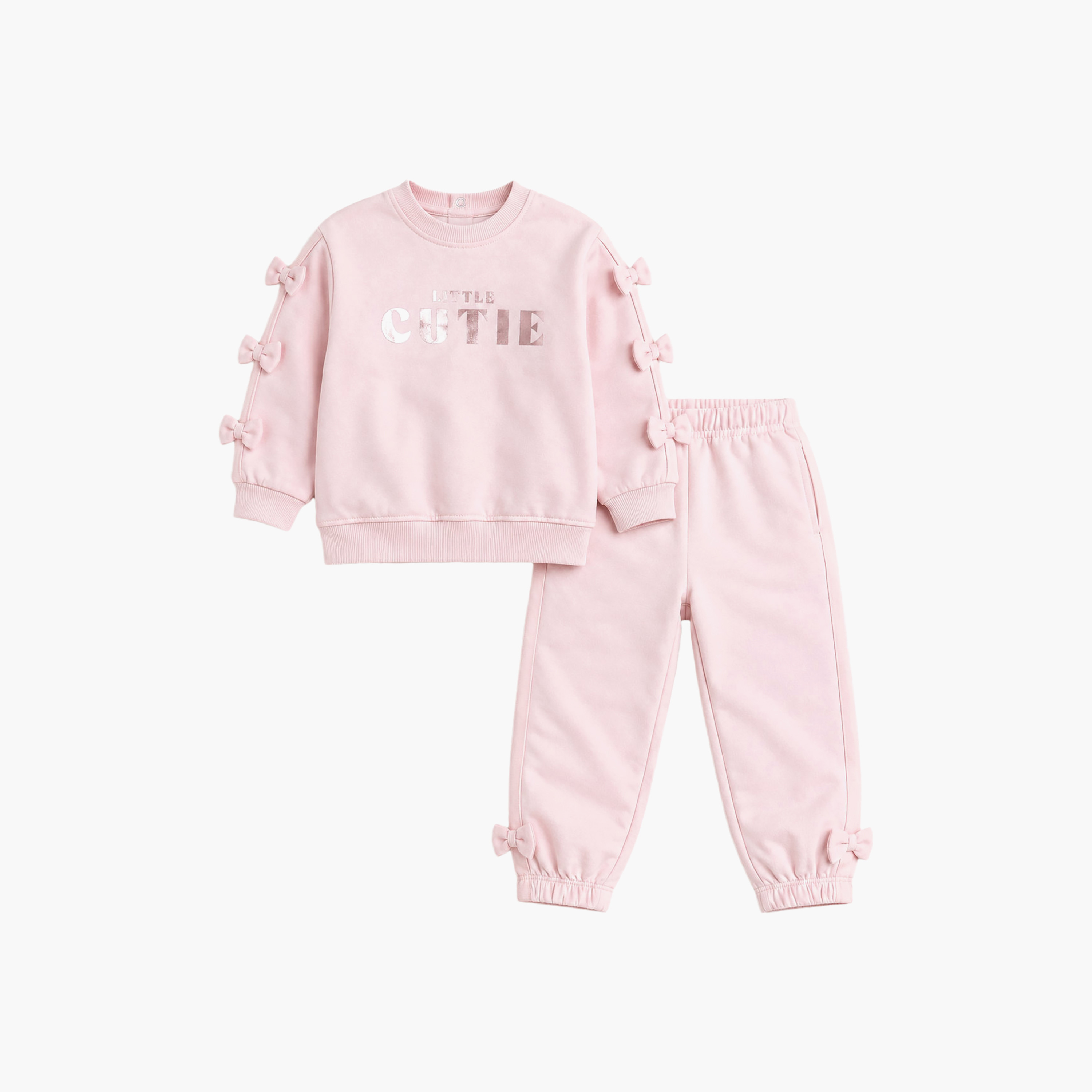 طقم قطعتين سويت شيرت بأكمام طويلة وبنطال رياضي (جوغر) من فيكتور أند جين-baby-girls-clothing-setsandcoords-image-3