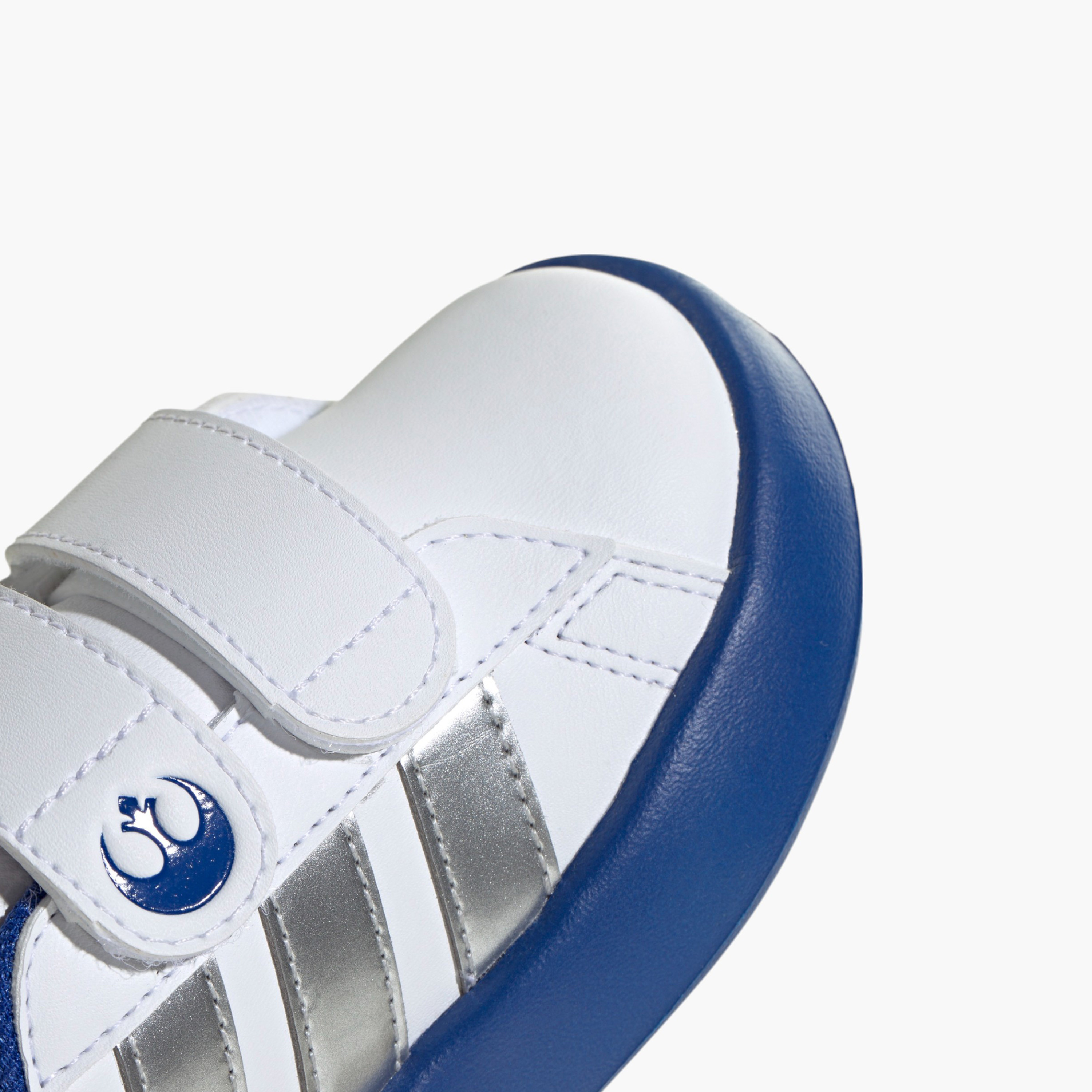adidas Kids Droids Grand Court Cf I Hook & Loop Ankle Sneakers Durable Shoes-sports-boys-shoes-image-7