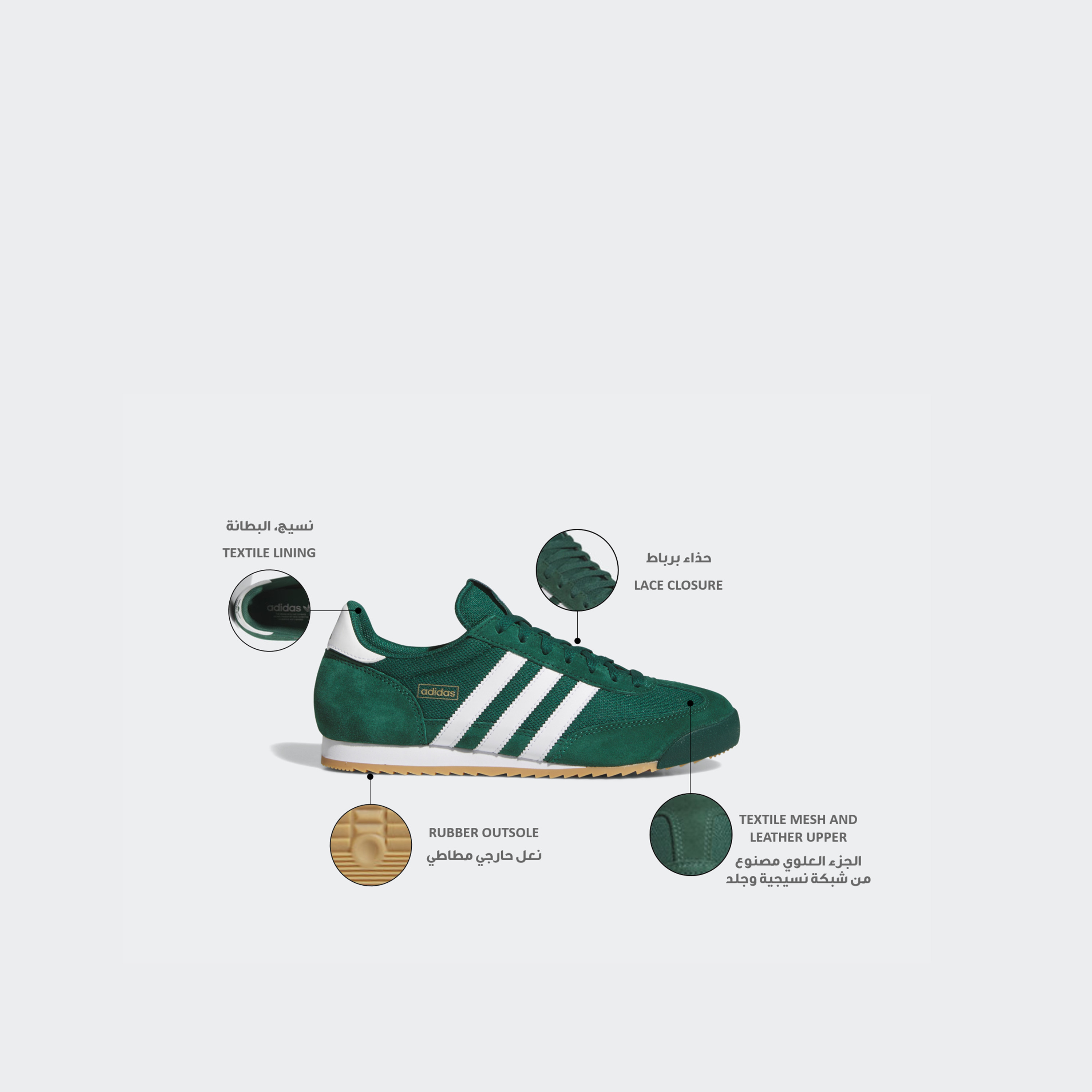 حذاء سنيكرز للكاحل للرجال بأربطة من أديداس - أر 71-sports-men-shoes-image-2