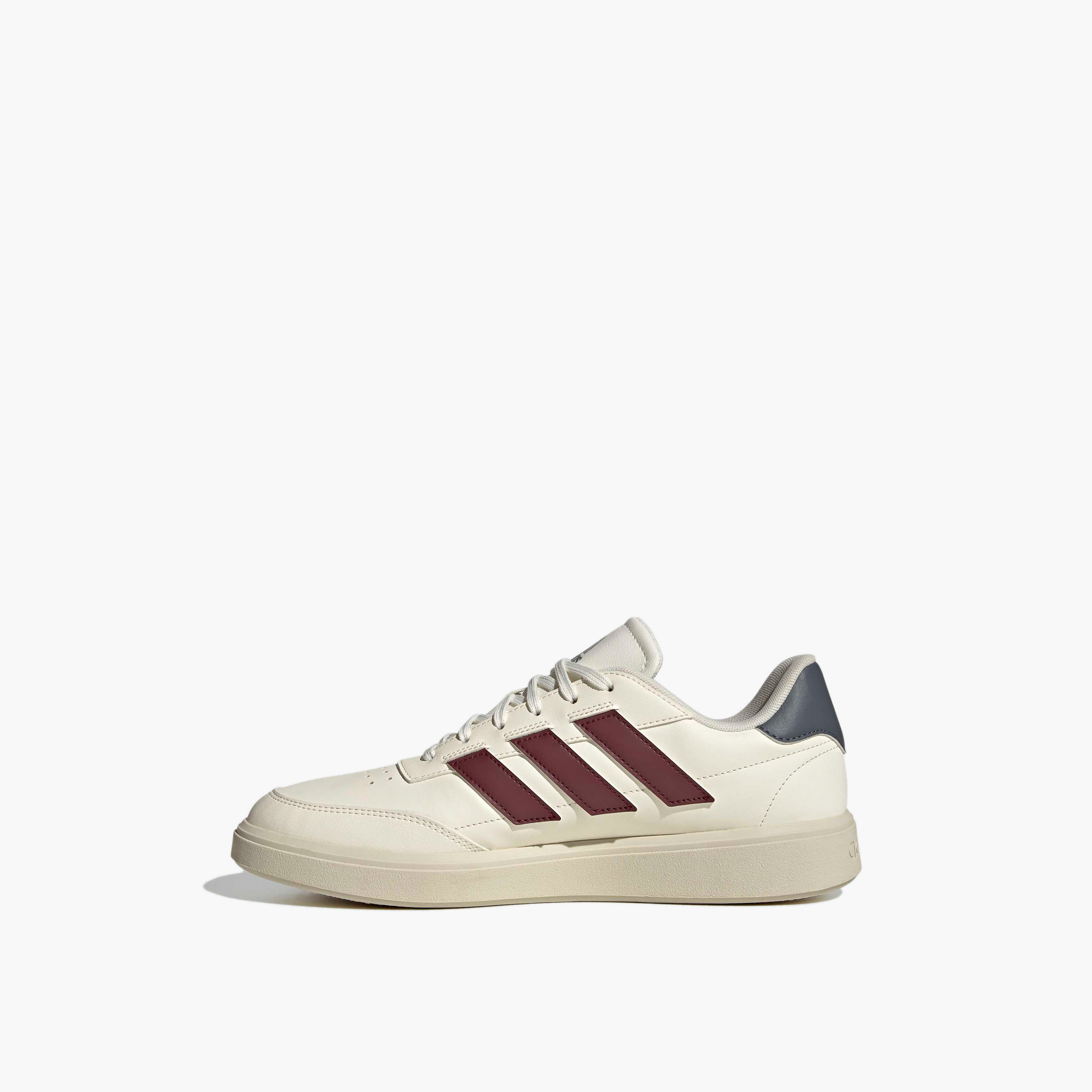Adidas Men Courtblock Lace-Up Sneakers-sports-men-shoes-image-3