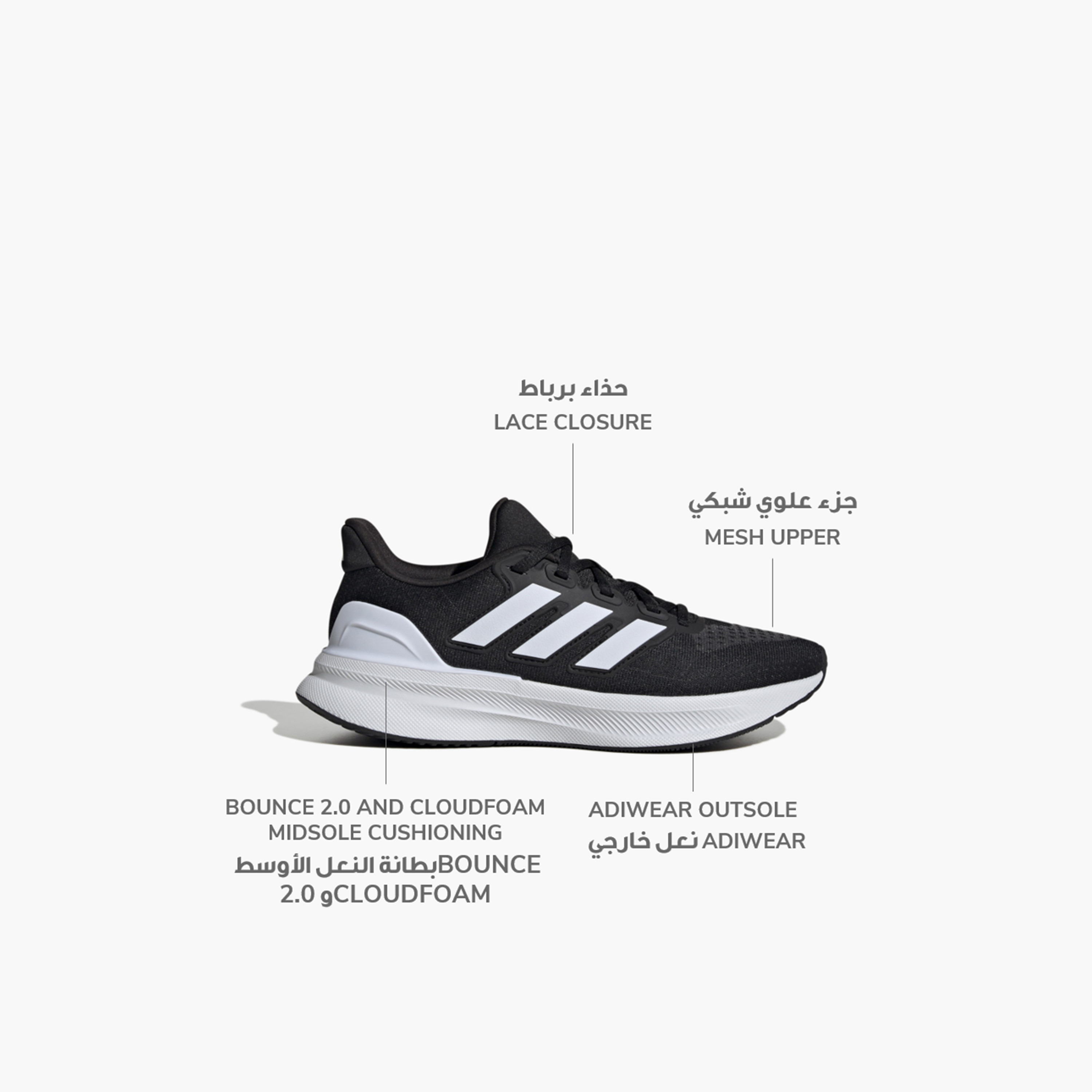 أديداس - حذاء الجري ألترا رن 5 للنساء-sports-women-shoes-image-2