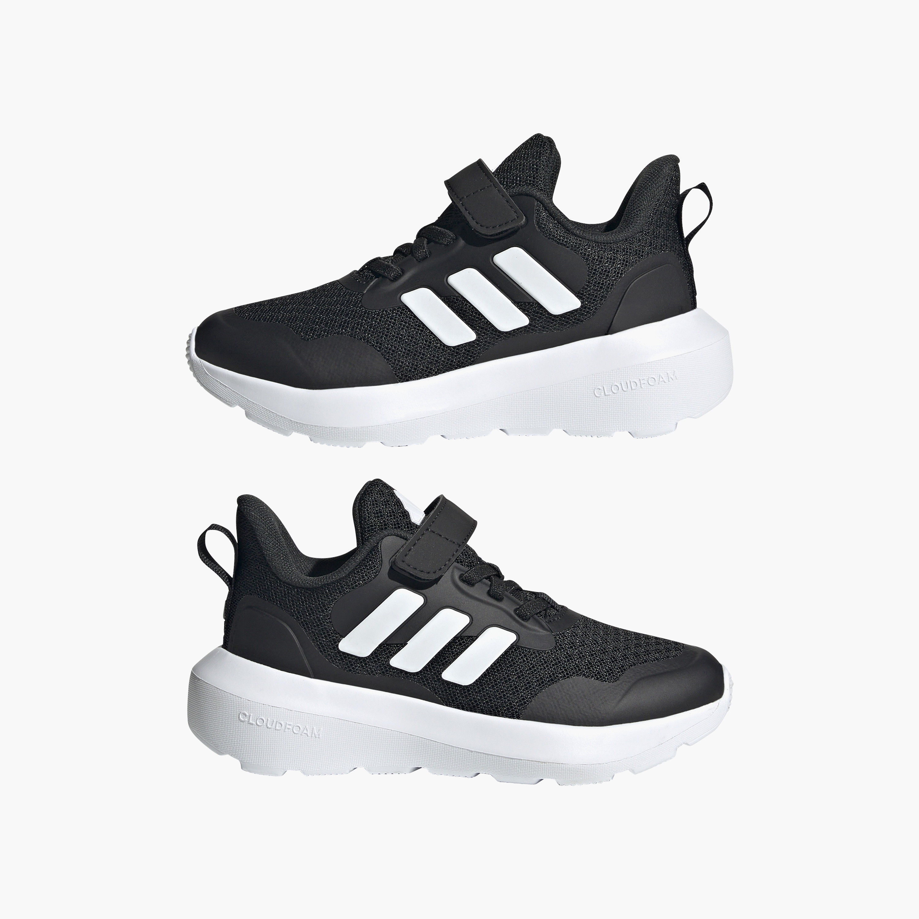 adidas Boys Fortarun 3.0 Hook & Loop Cushioned Sole Running Shoes-boys-shoes-sneakers-image-9
