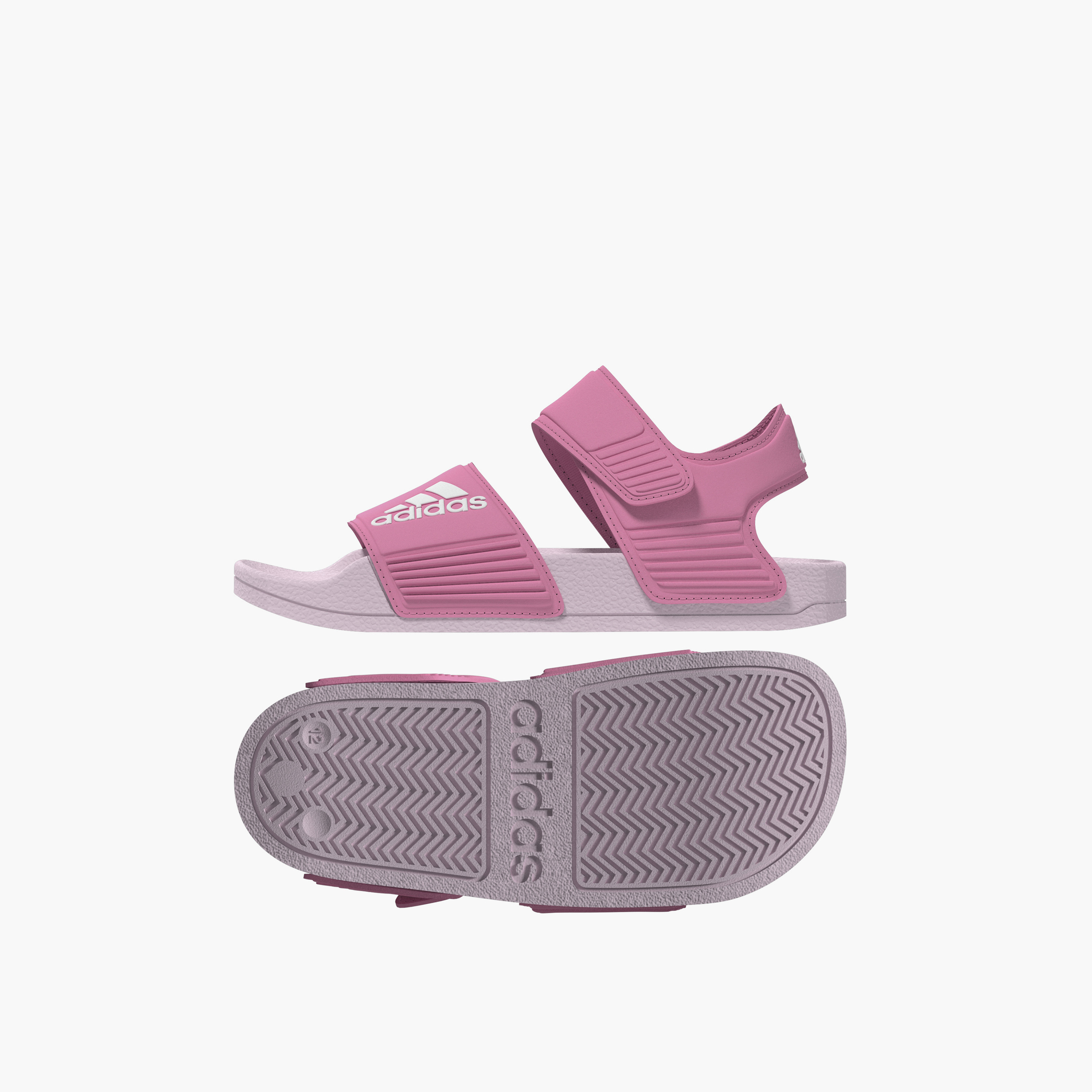 adidas Girl's Adilette Sandals  | OE-girls-shoes-flipflopsandslides-image-8