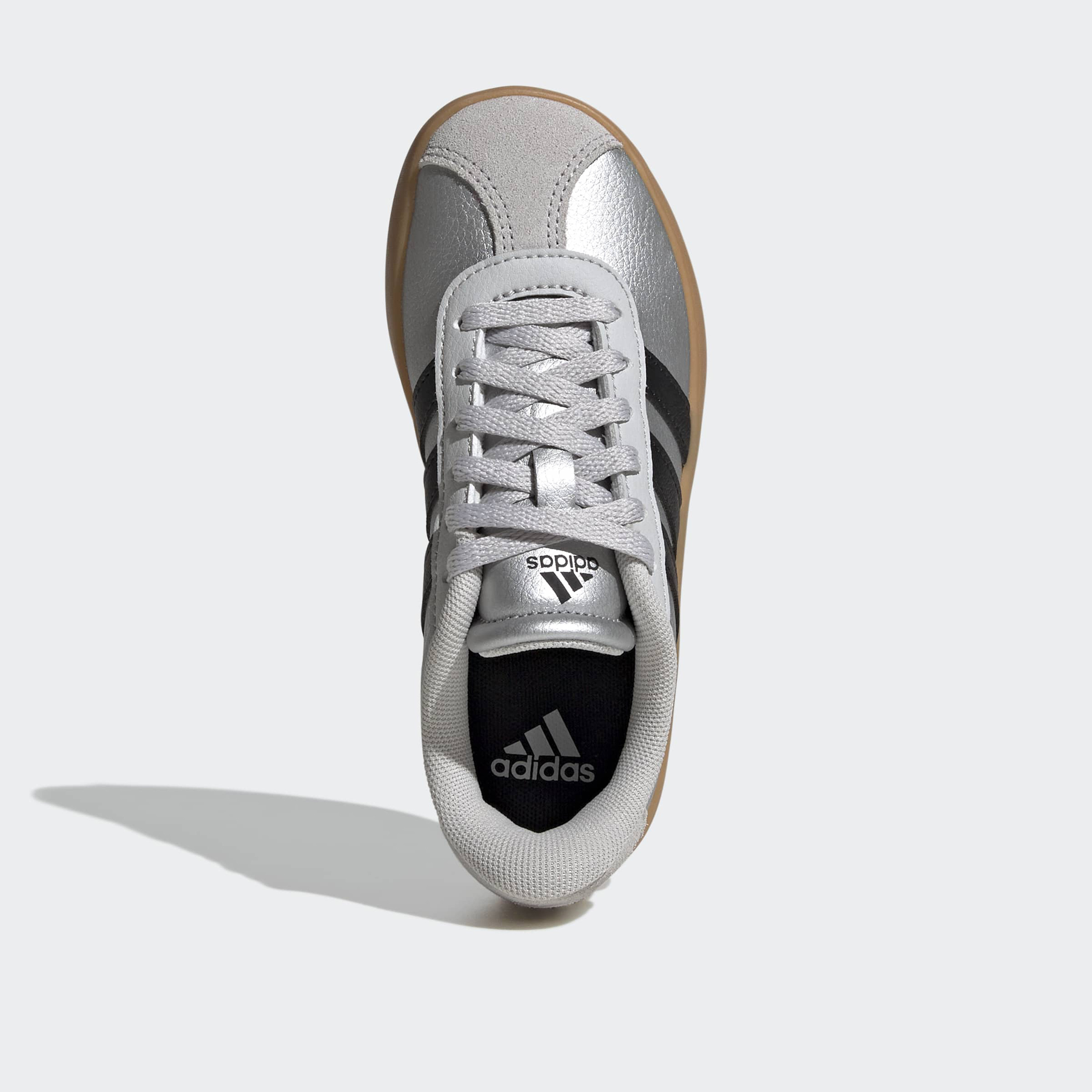 Adidas Kids VL Court 3.0 Lace-Up Sneakers-girls-shoes-sneakers-image-4