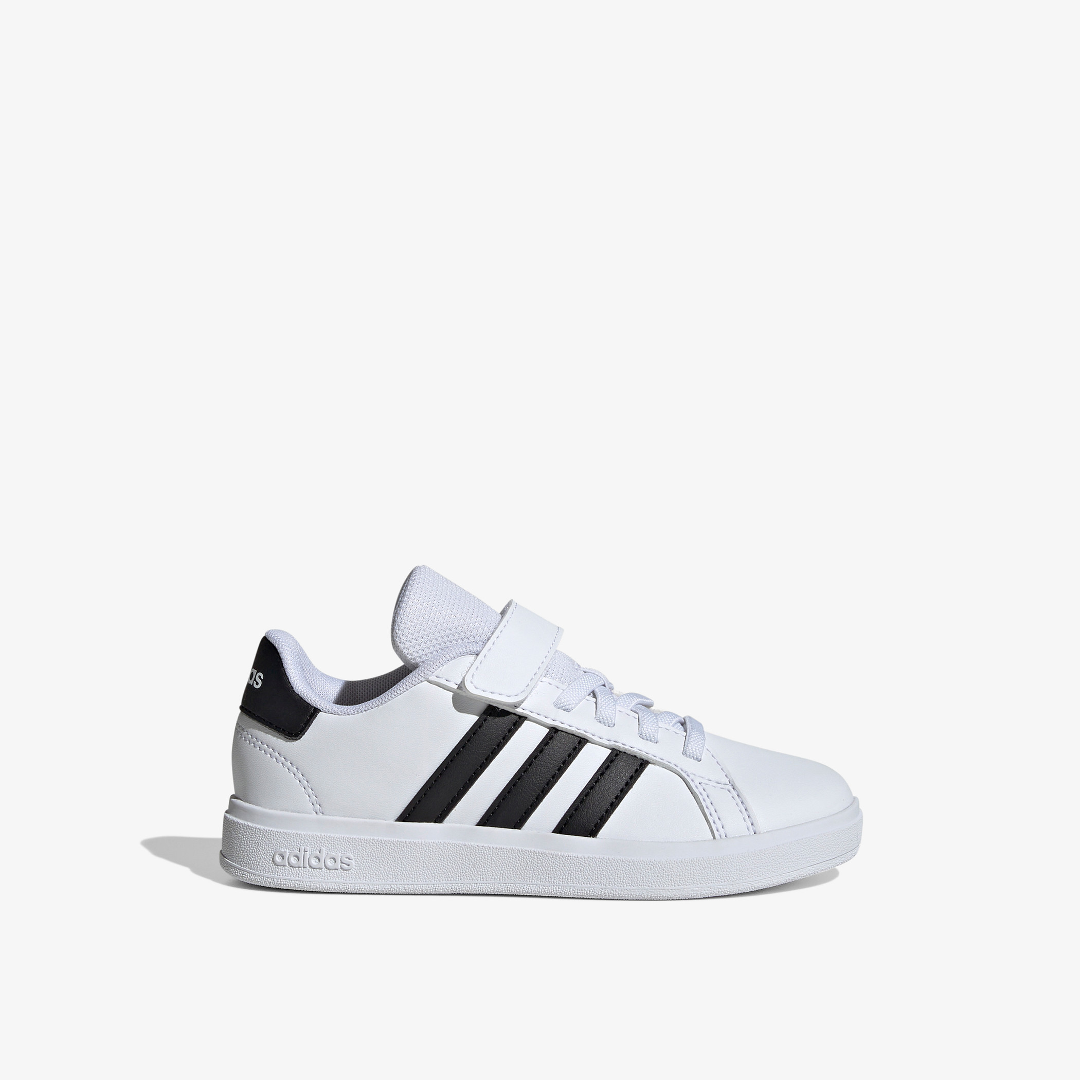adidas Kids Grand Court 2.0 El C Hook & Loop Tennis Durable Shoes-sports-boys-shoes-image-2