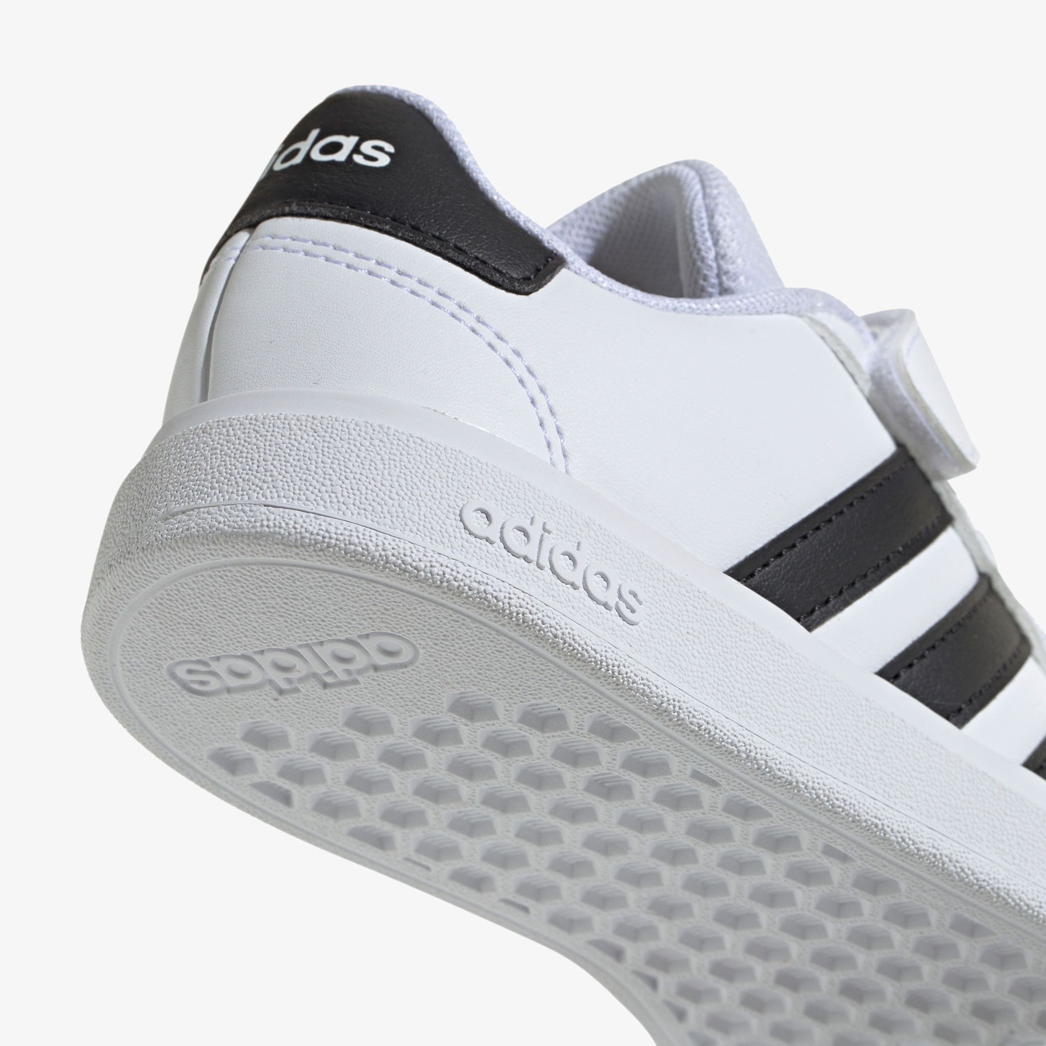 adidas Kids Grand Court 2.0 El C Hook & Loop Tennis Durable Shoes-sports-boys-shoes-image-7