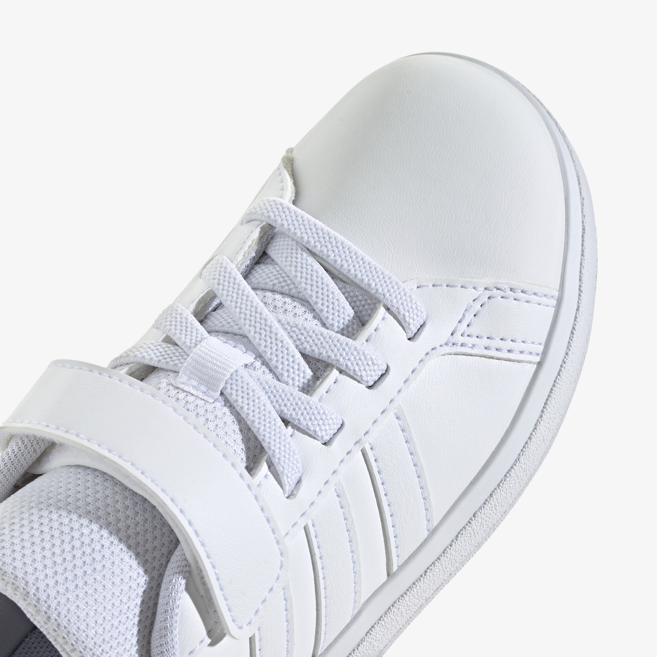 Adidas Kids' Solid School Shoes with Hook and Loop Closure - Grand Court 2.0  EL C-girls-shoes-schoolshoes-image-8