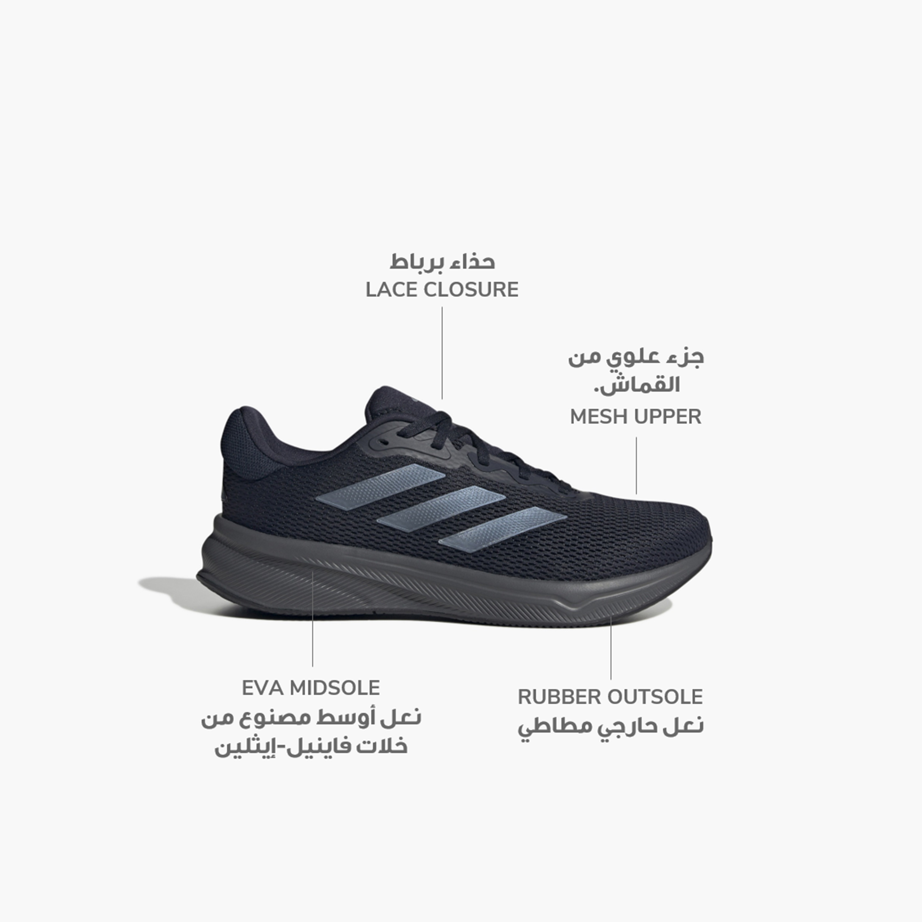 أديداس - حذاء ريسبونس للرجال-sports-men-shoes-image-2