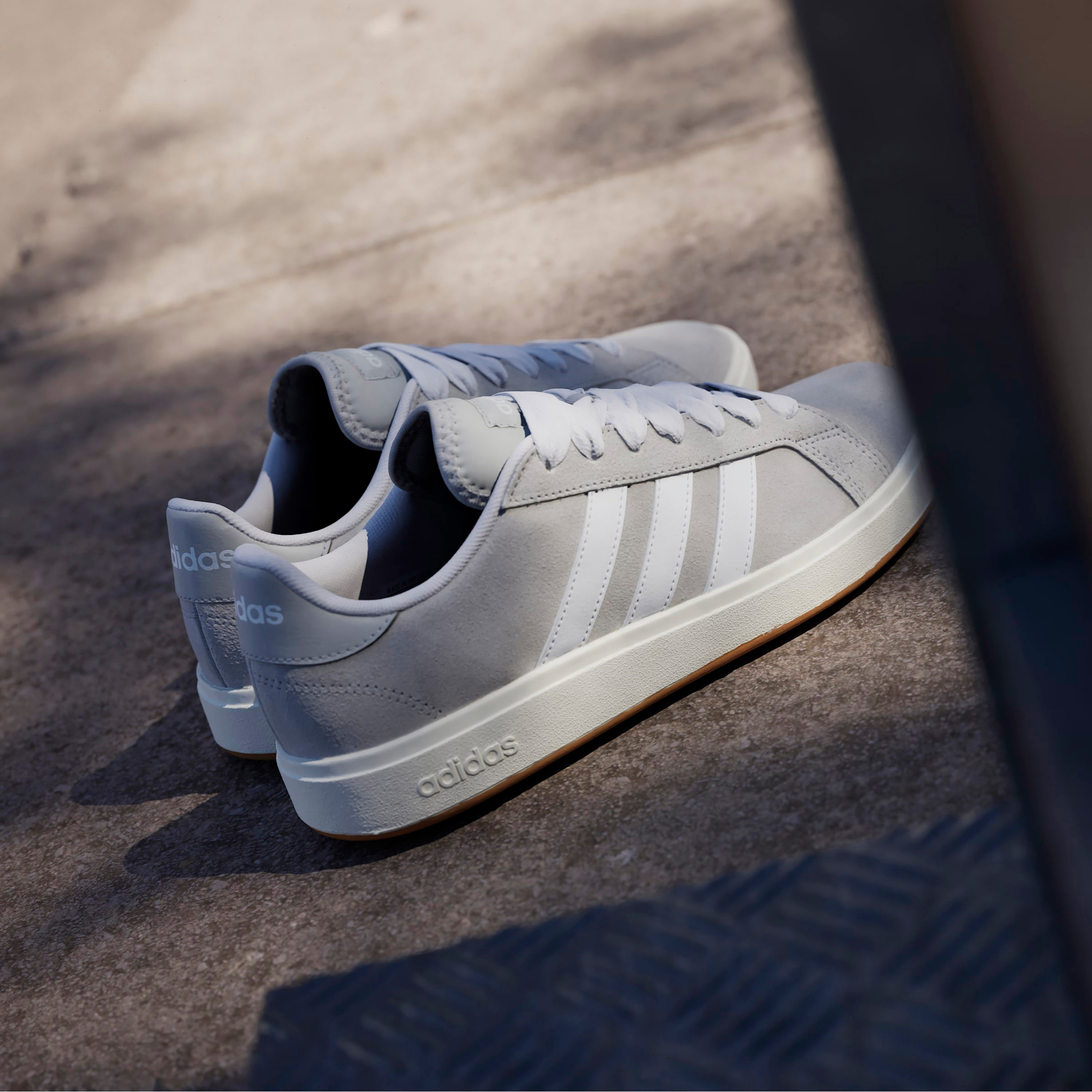 adidas Men GRAND COURT BASE 00 Lace-Up Sneakers-men-shoes-sneakers-image-10