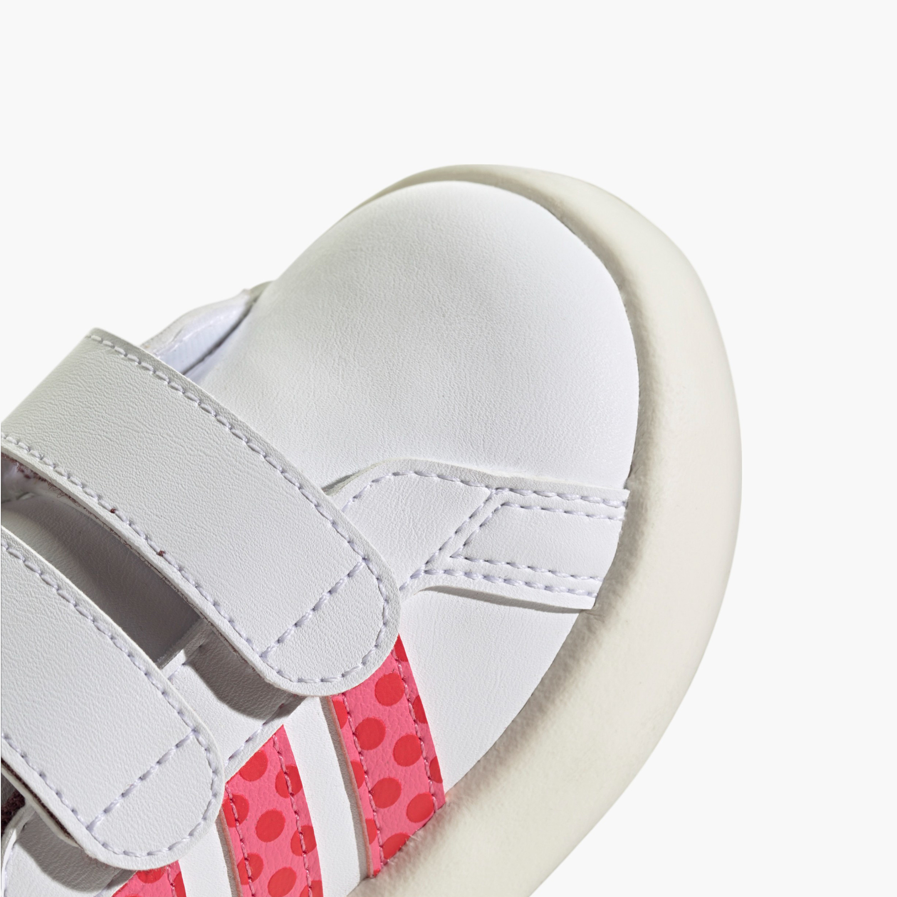 Adidas Girls' GRAND COURT MINNIE CF I Sneakers with Hook and Loop Closure - IH6309-girls-shoes-sneakers-image-8