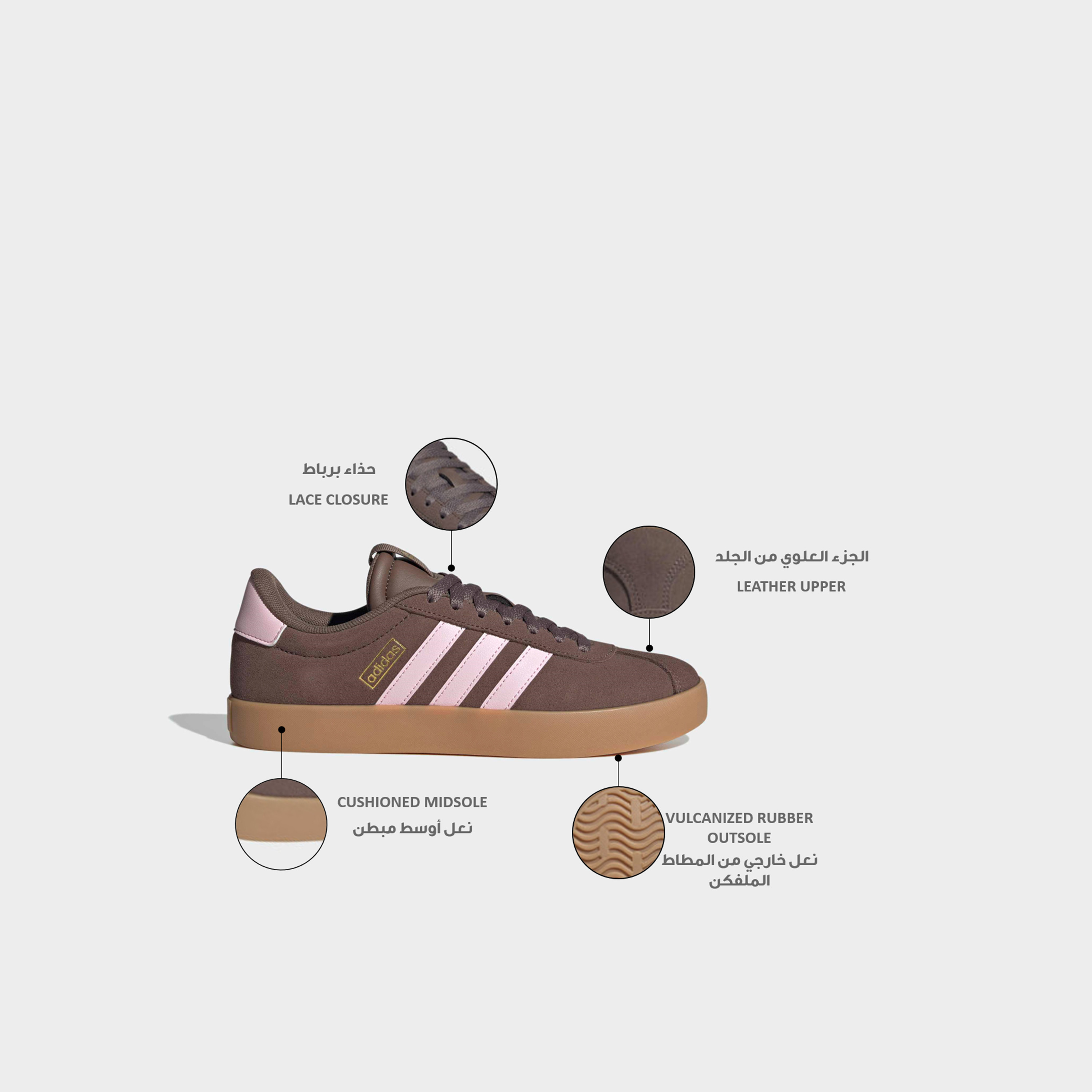 Adidas Women VL Court 3.0 Lace-Up Ankle Sneakers-women-shoes-sneakers-image-2