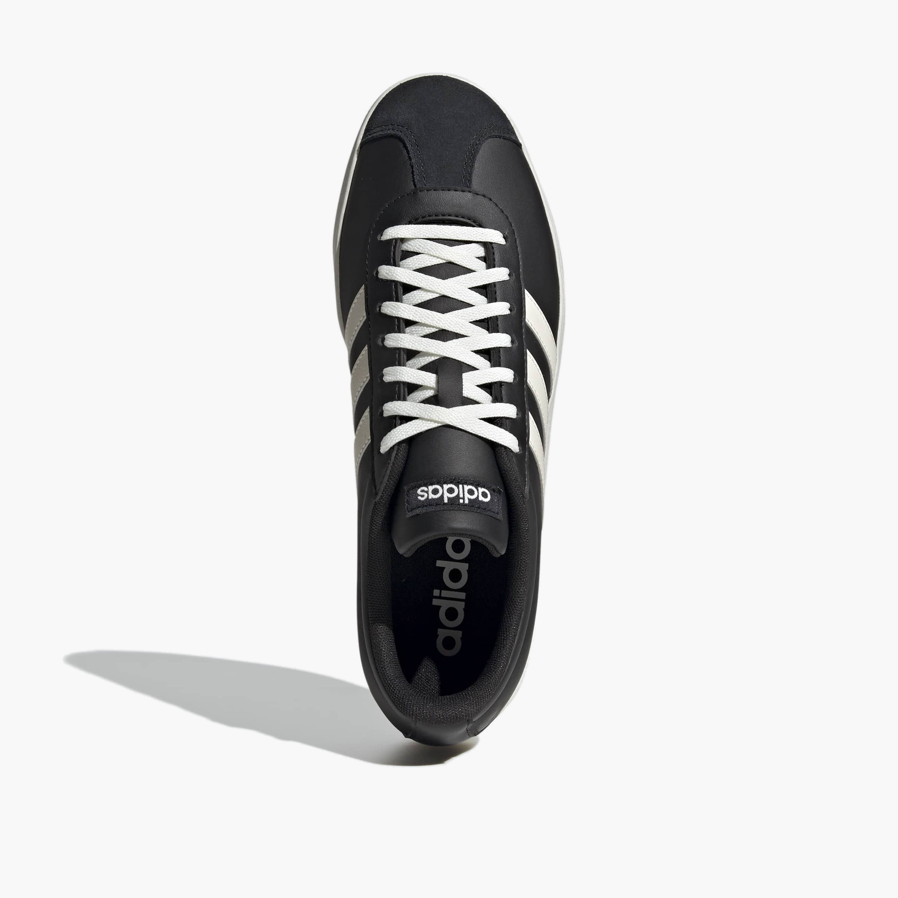 Adidas Men VL Court Base Lace-Up Sneakers-sports-men-shoes-image-4