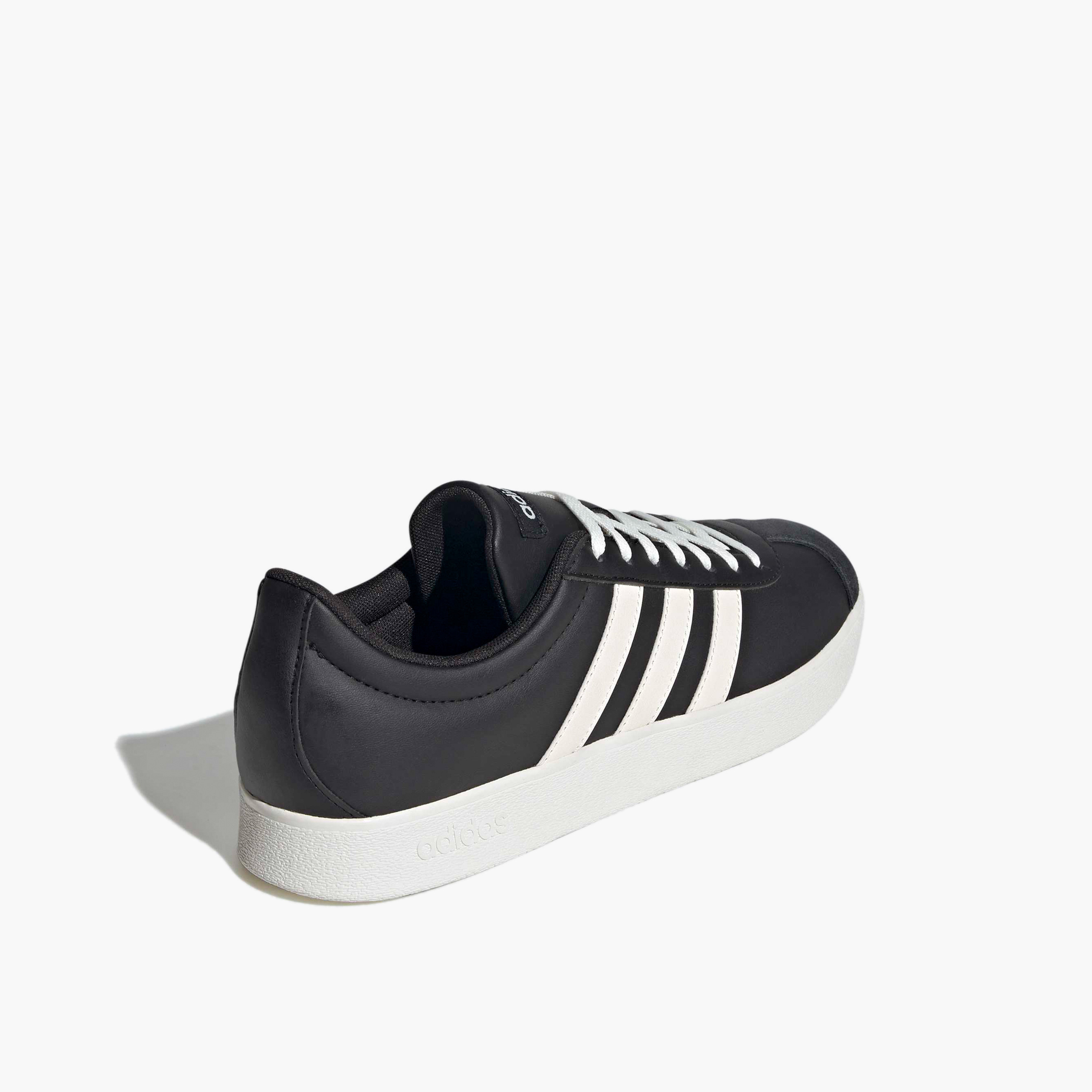 Adidas Men VL Court Base Lace-Up Sneakers-sports-men-shoes-image-5
