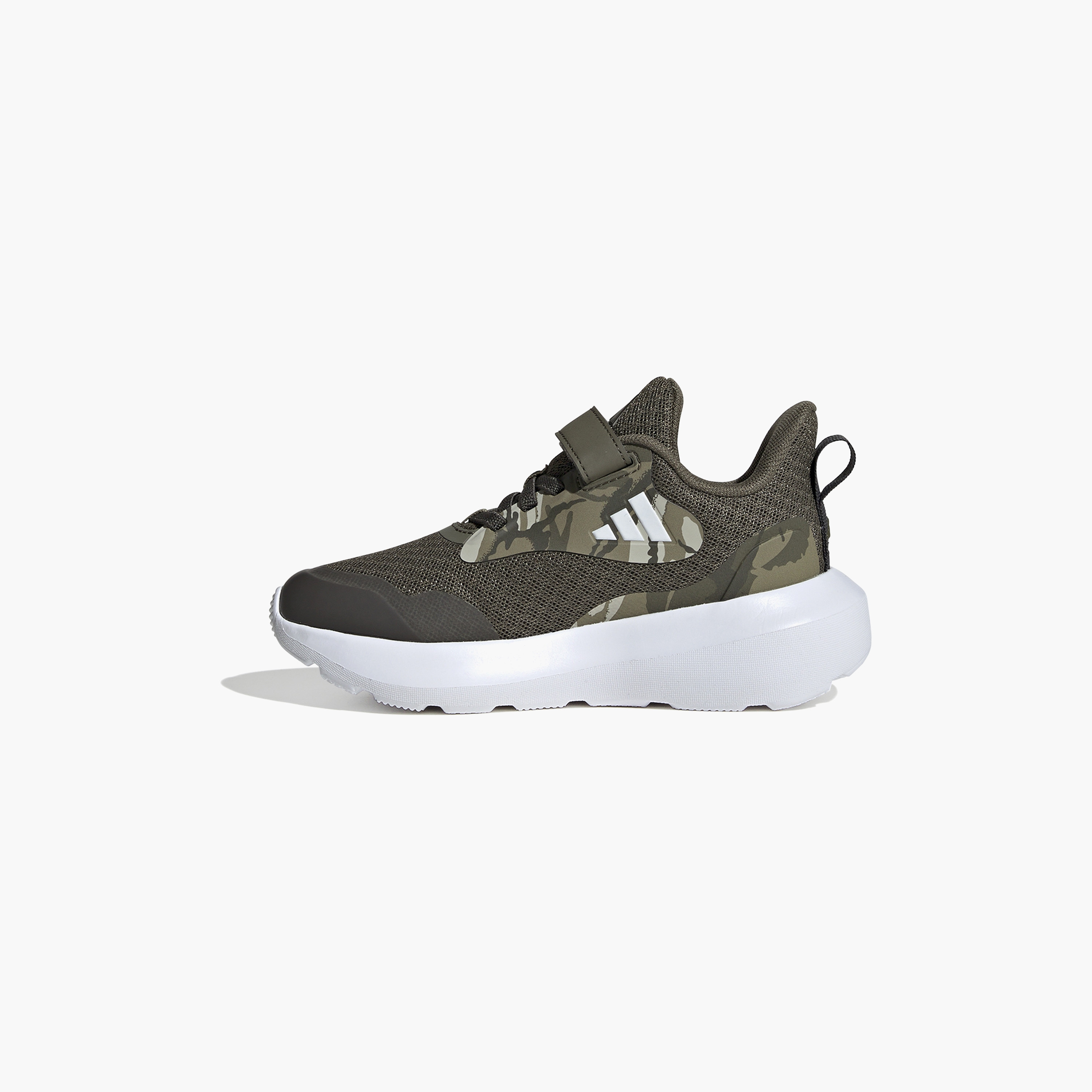 adidas Boys Fortarun 3.0 Hook & Loop Cushioned Sole Running Shoes-sports-boys-shoes-image-3