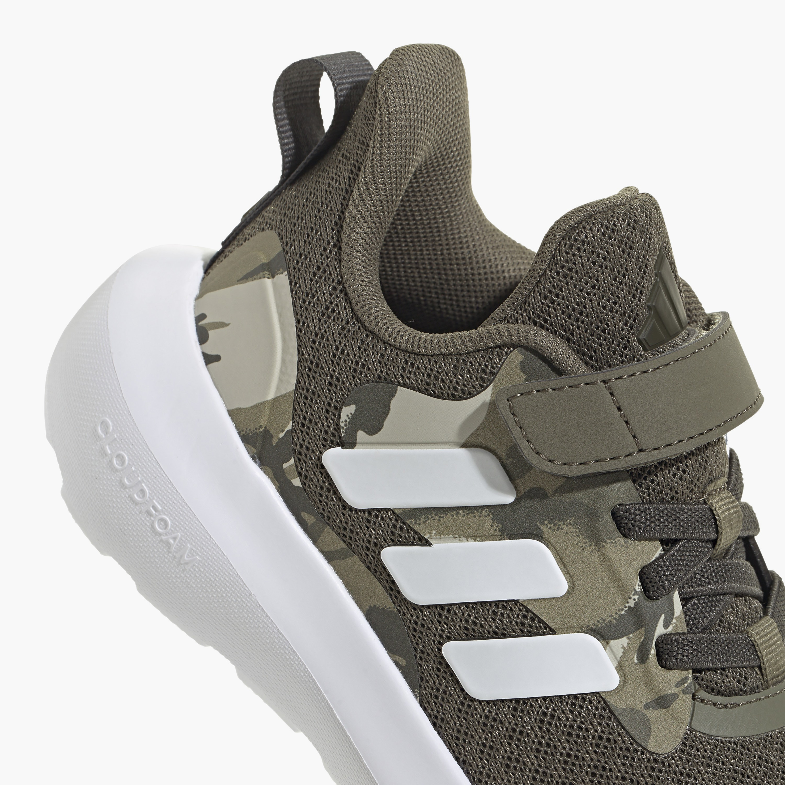 adidas Boys Fortarun 3.0 Hook & Loop Cushioned Sole Running Shoes-sports-boys-shoes-image-7