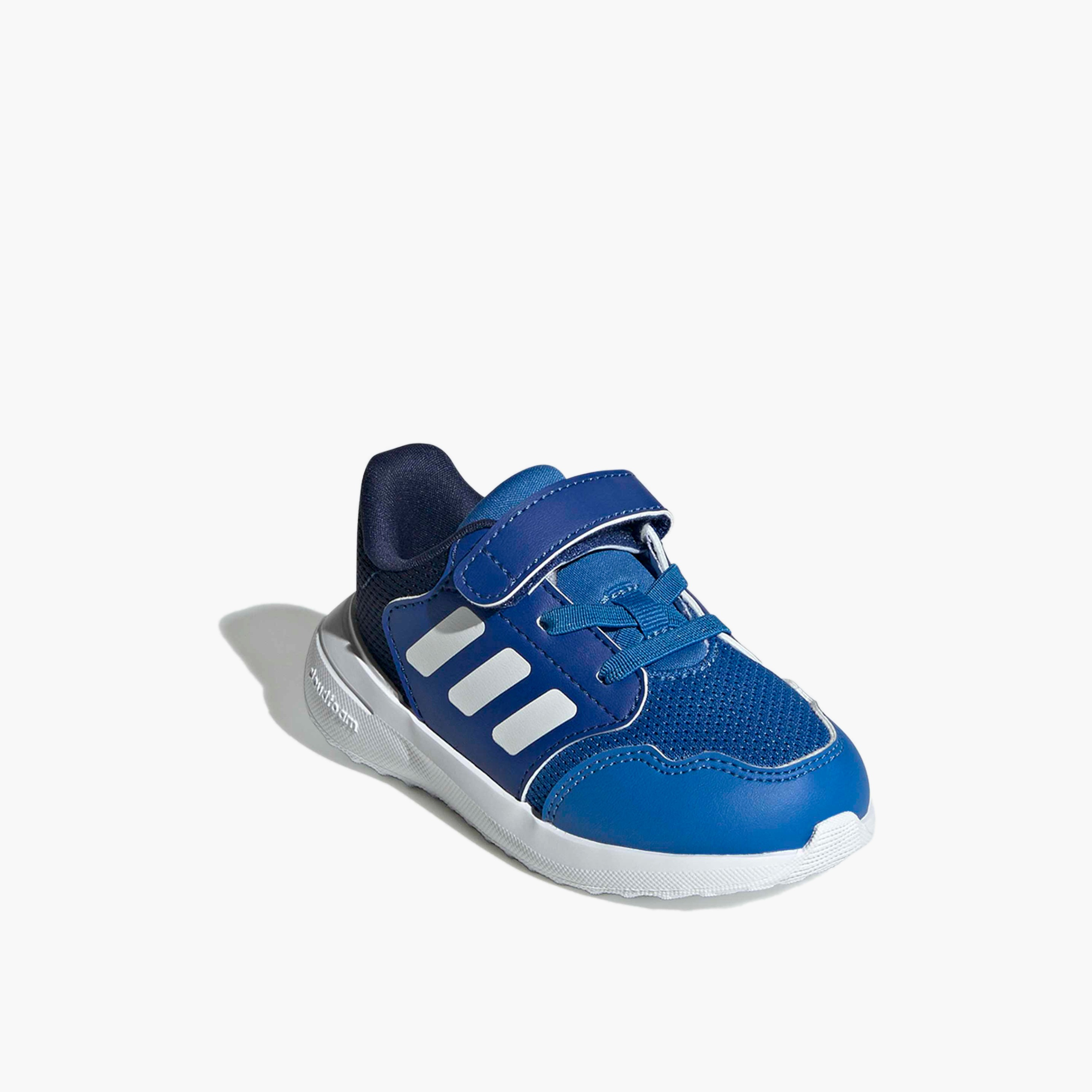 حذاء رياضي مخطط بشريط إغلاق لاصق للأطفال من أديداس-sports-boys-shoes-image-1