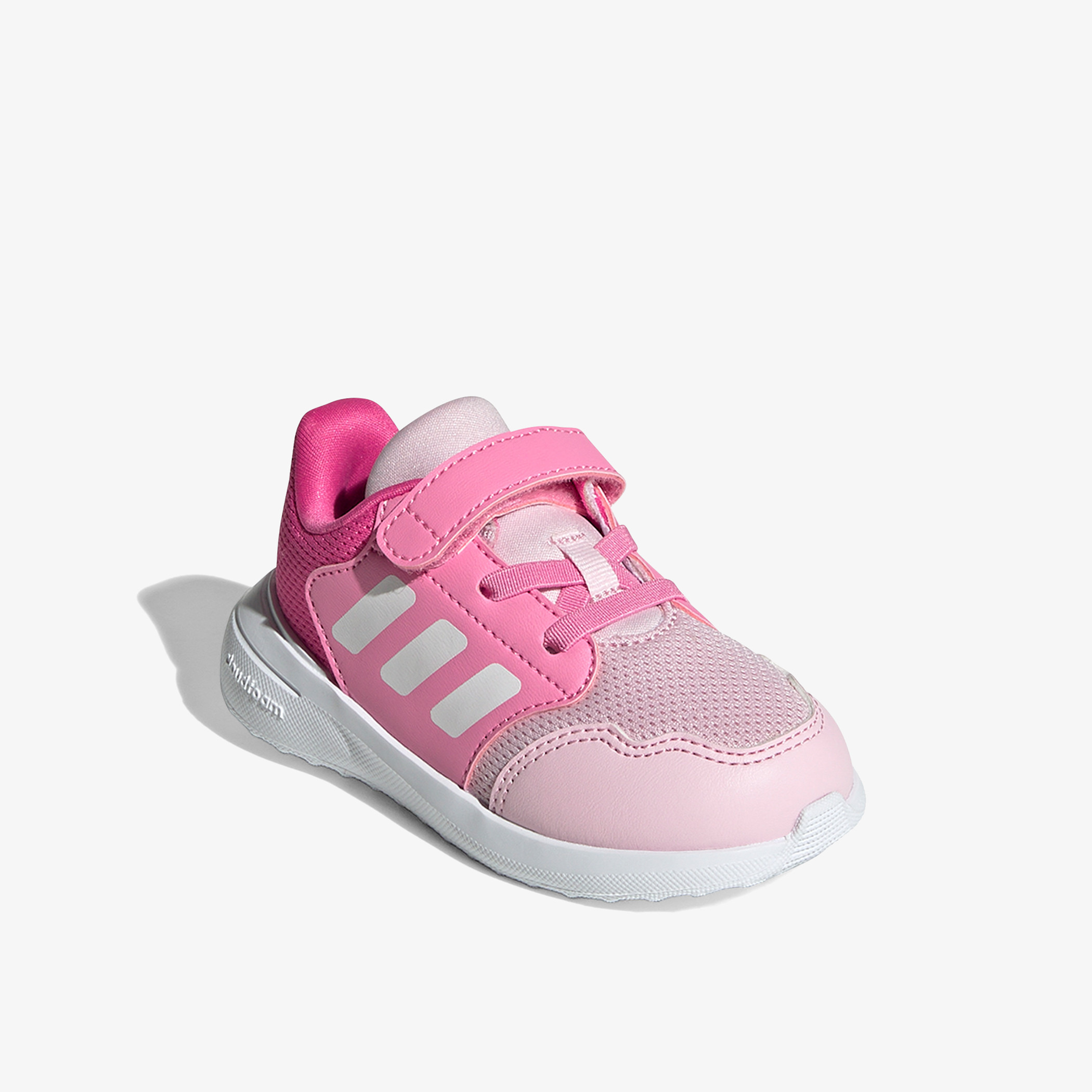 Adidas Girls Colourblock Running Shoes with Hook and Loop Closure Tensaur Run 3.0