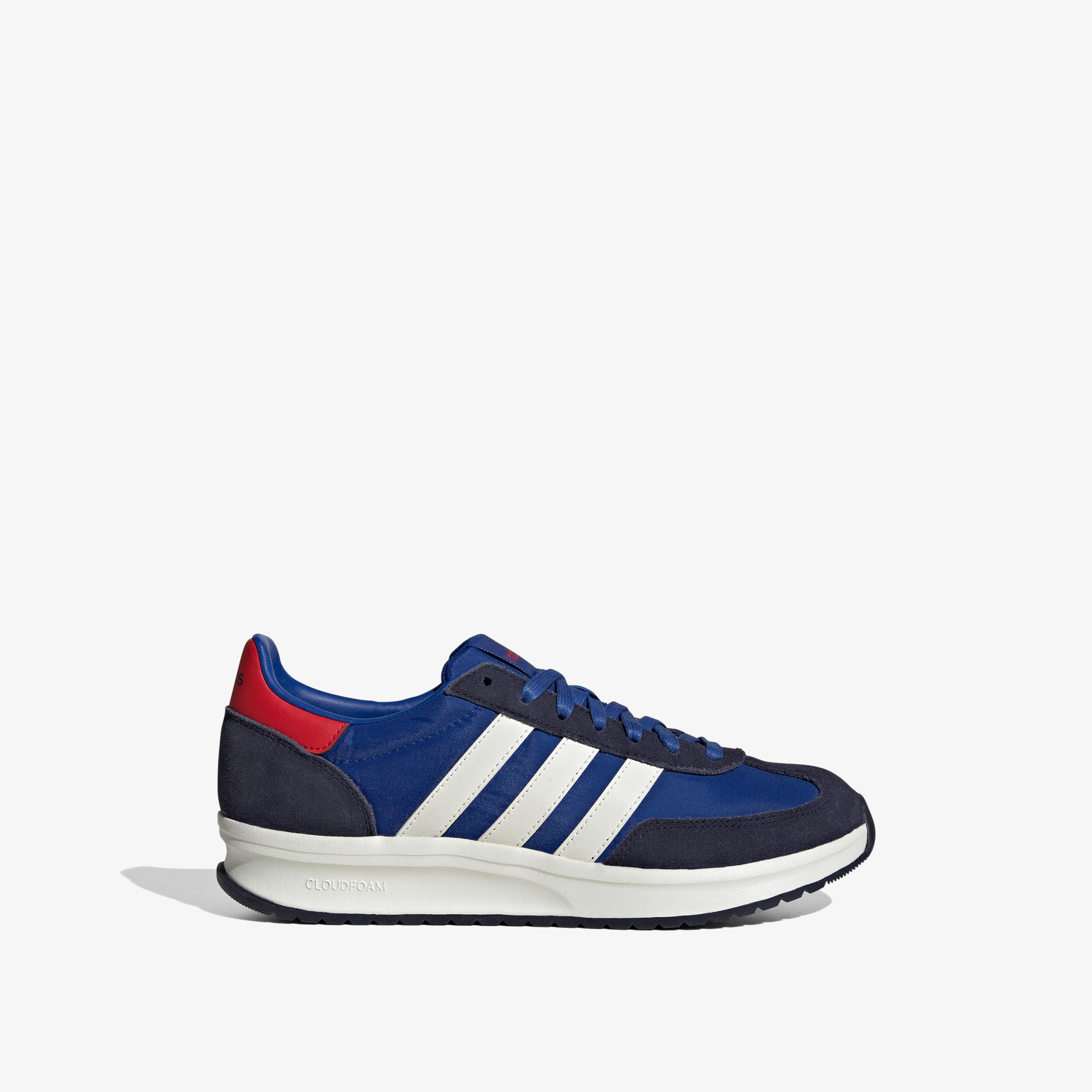 Navy blue and red adidas online