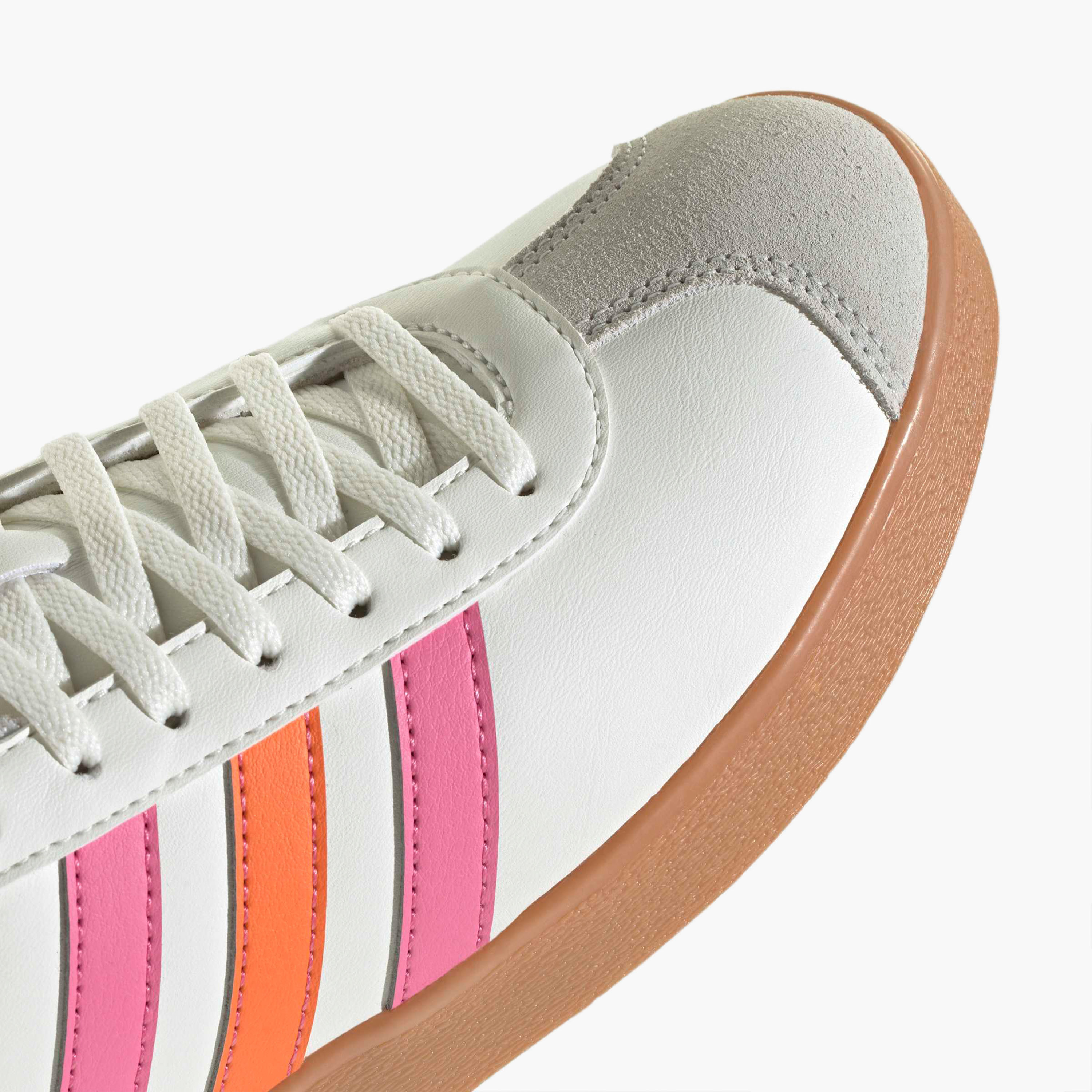 Adidas Women VL Court Base Lace-Up Ankle Sneakers-sports-women-shoes-image-8